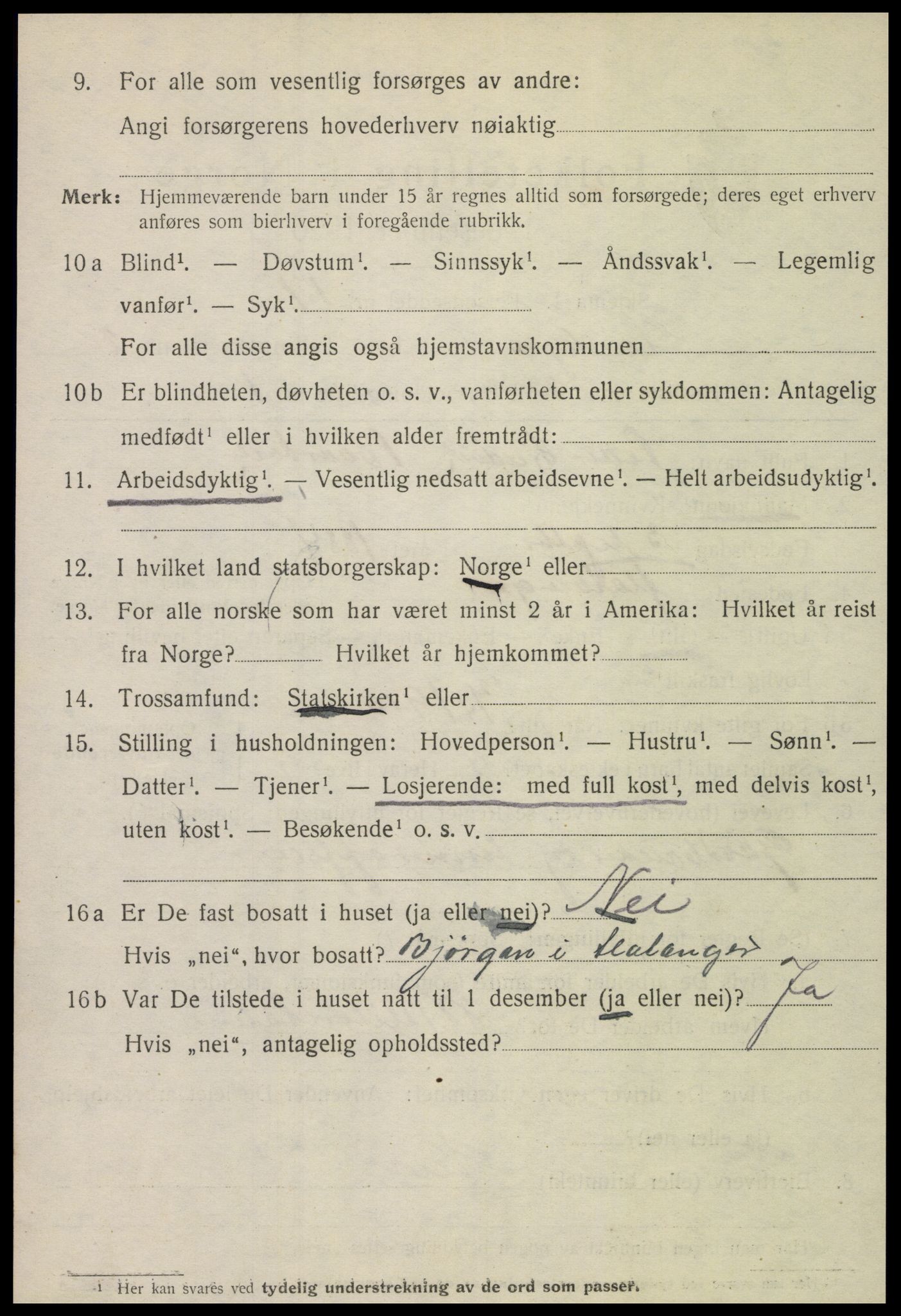 SAT, Folketelling 1920 for 1702 Steinkjer ladested, 1920, s. 4141