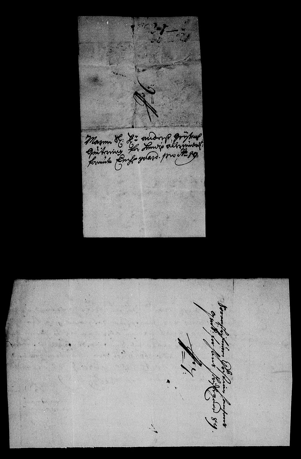 Rentekammeret inntil 1814, Reviderte regnskaper, Stiftamtstueregnskaper, Bergen stiftamt, AV/RA-EA-6043/R/Rc/L0091: Bergen stiftamt, 1689