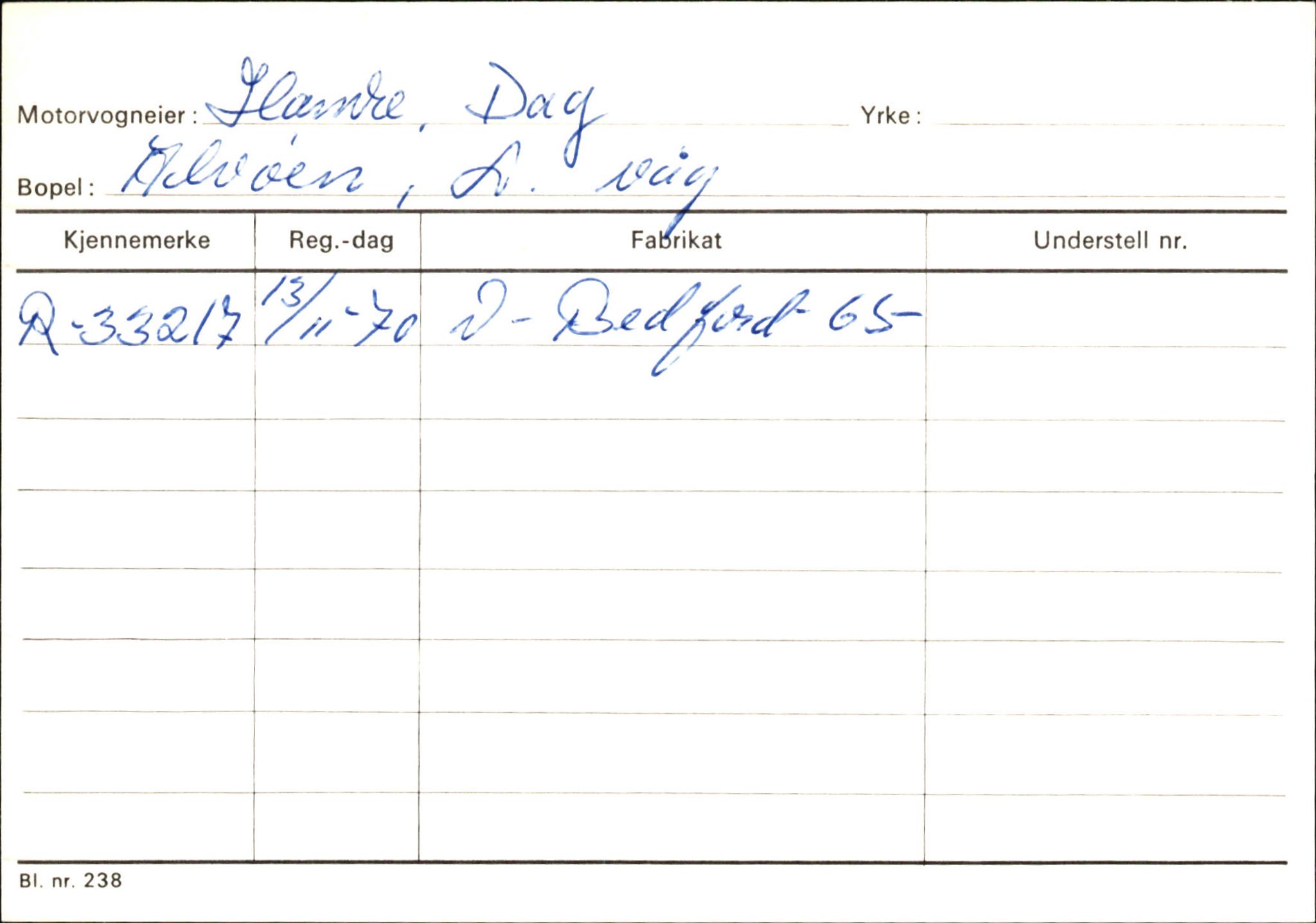 Statens vegvesen, Hordaland vegkontor, SAB/A-5201/2/Ha/L0018: R-eierkort H, 1920-1971, s. 595