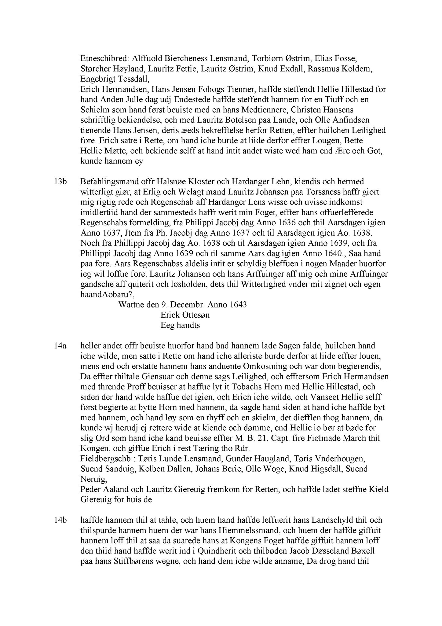 Samling av fulltekstavskrifter, SAB/FULLTEKST/A/12/0002: Sunnhordland sorenskriveri, tingbok nr. A 2, 1650-1651