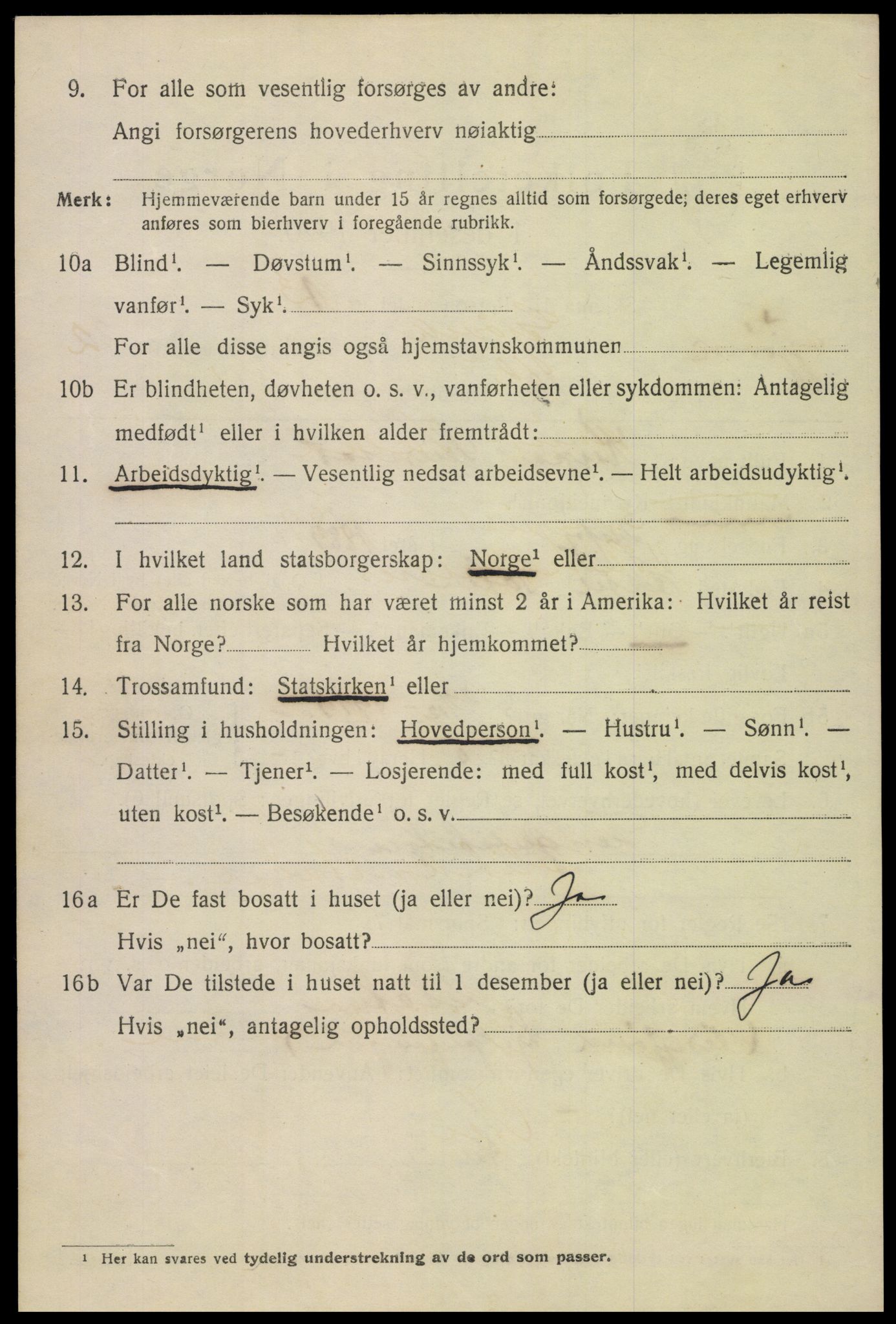 SAH, Folketelling 1920 for 0502 Gjøvik kjøpstad, 1920, s. 4807