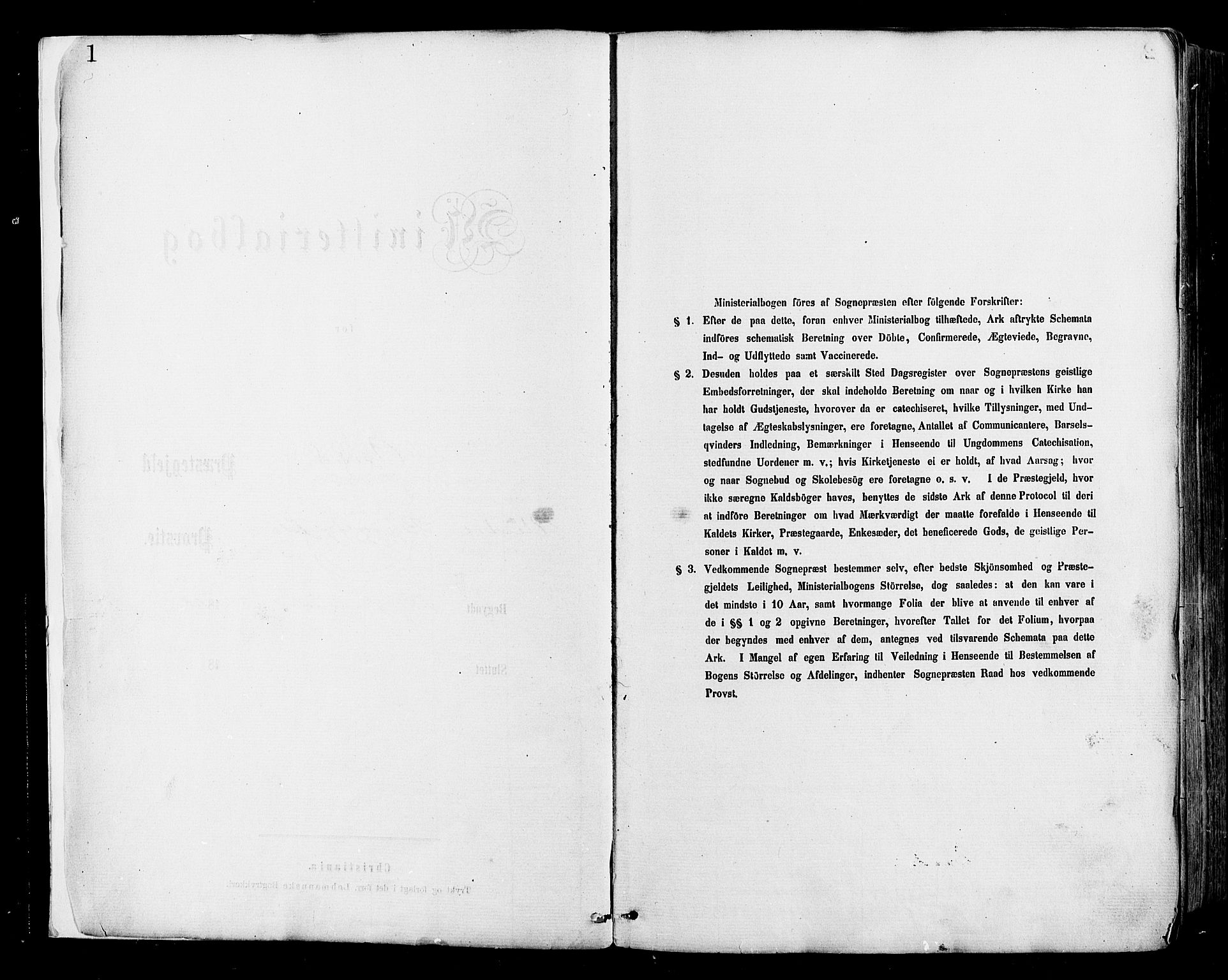 Onsøy prestekontor Kirkebøker, SAO/A-10914/F/Fa/L0004: Ministerialbok nr. I 4, 1861-1877, s. 1