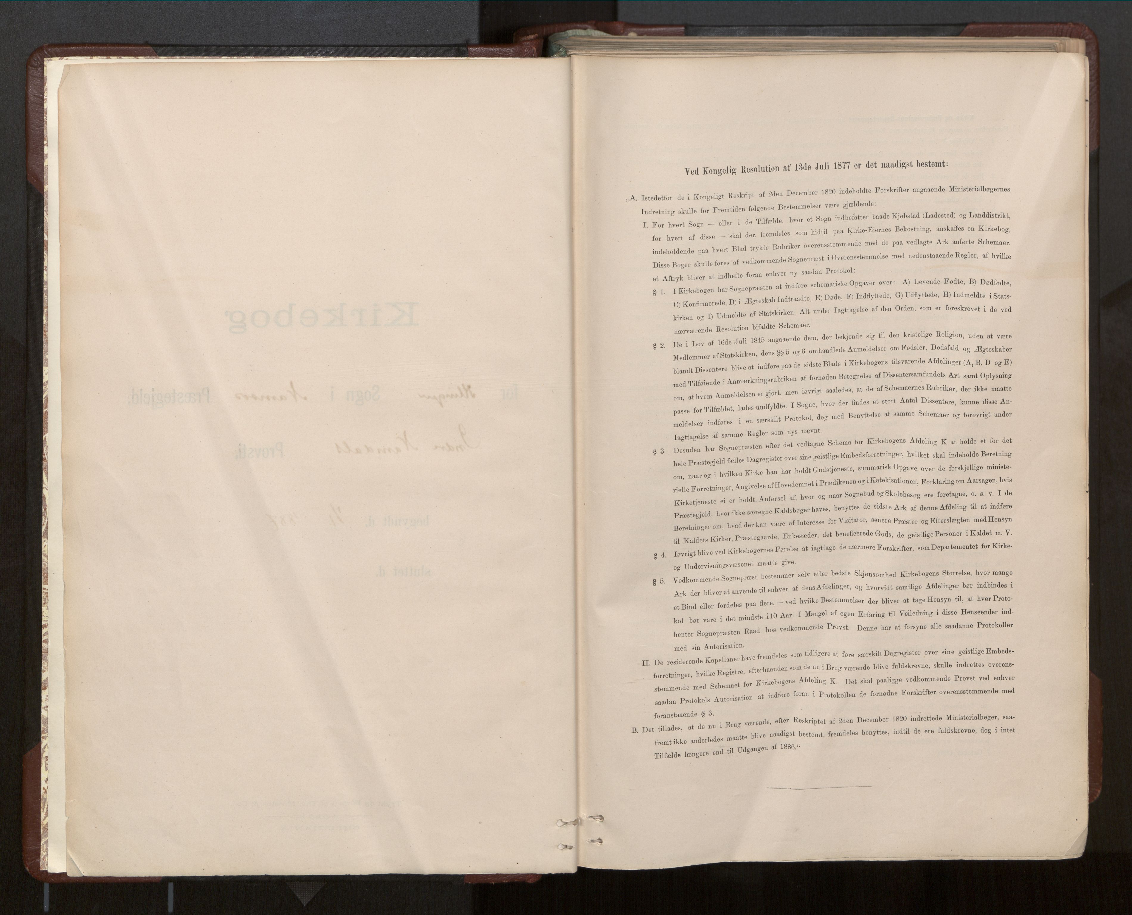 Ministerialprotokoller, klokkerbøker og fødselsregistre - Nord-Trøndelag, SAT/A-1458/770/L0589: Ministerialbok nr. 770A03, 1887-1929