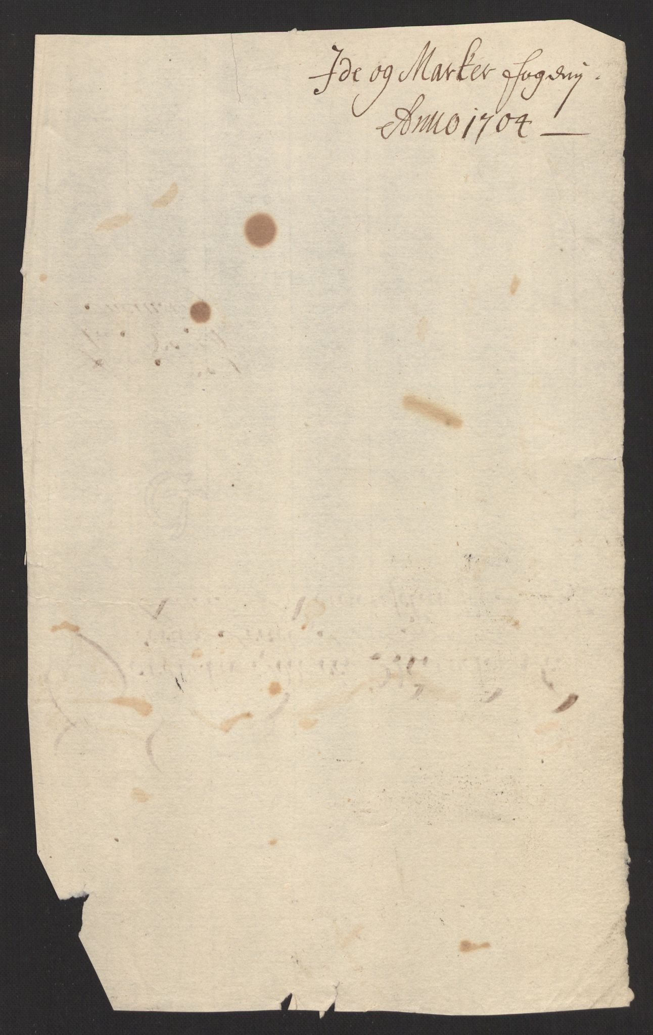 Rentekammeret inntil 1814, Reviderte regnskaper, Fogderegnskap, RA/EA-4092/R01/L0017: Fogderegnskap Idd og Marker, 1704-1706, s. 24