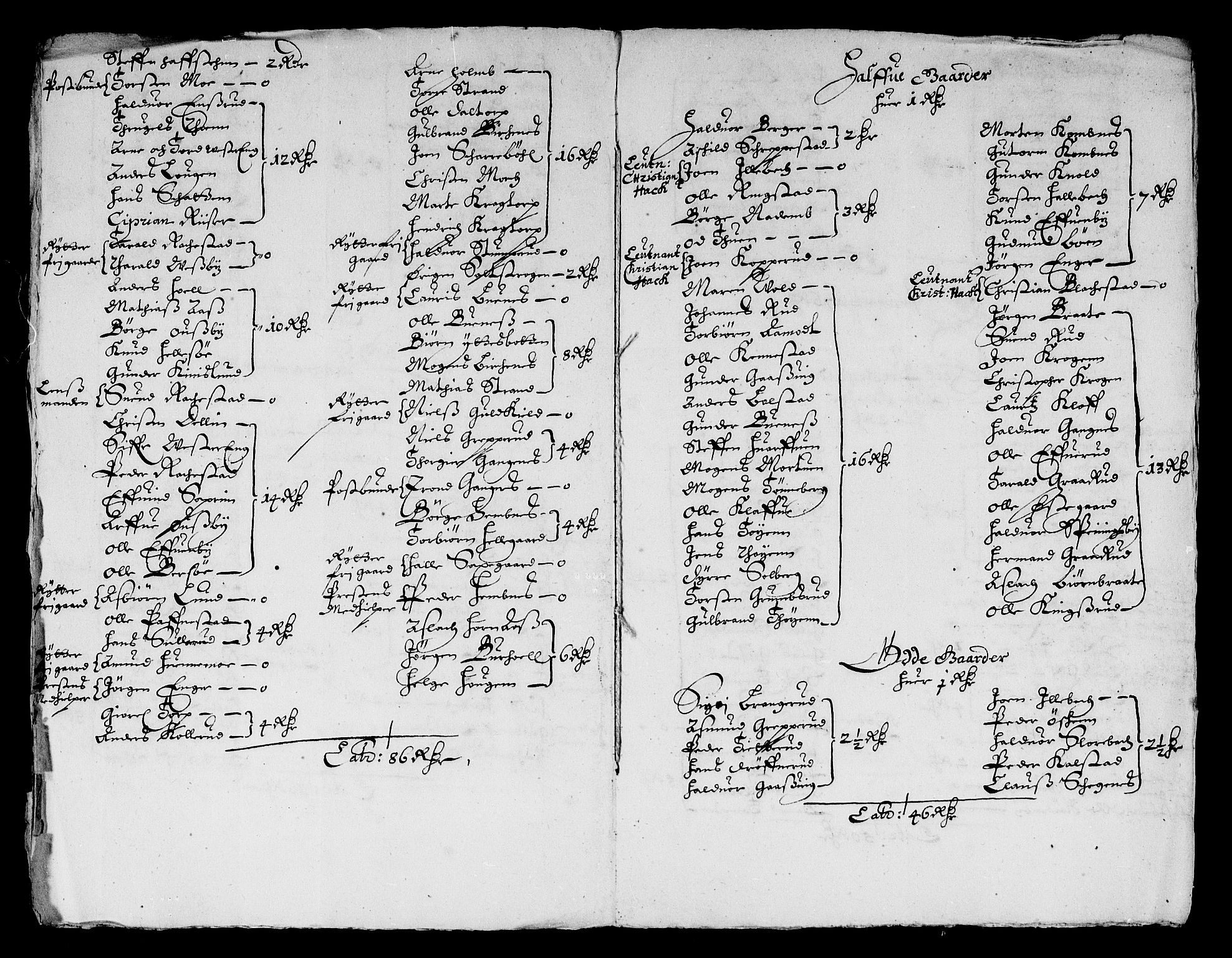 Rentekammeret inntil 1814, Reviderte regnskaper, Stiftamtstueregnskaper, Landkommissariatet på Akershus og Akershus stiftamt, AV/RA-EA-5869/R/Ra/L0025: Landkommissariatet på Akershus, 1664