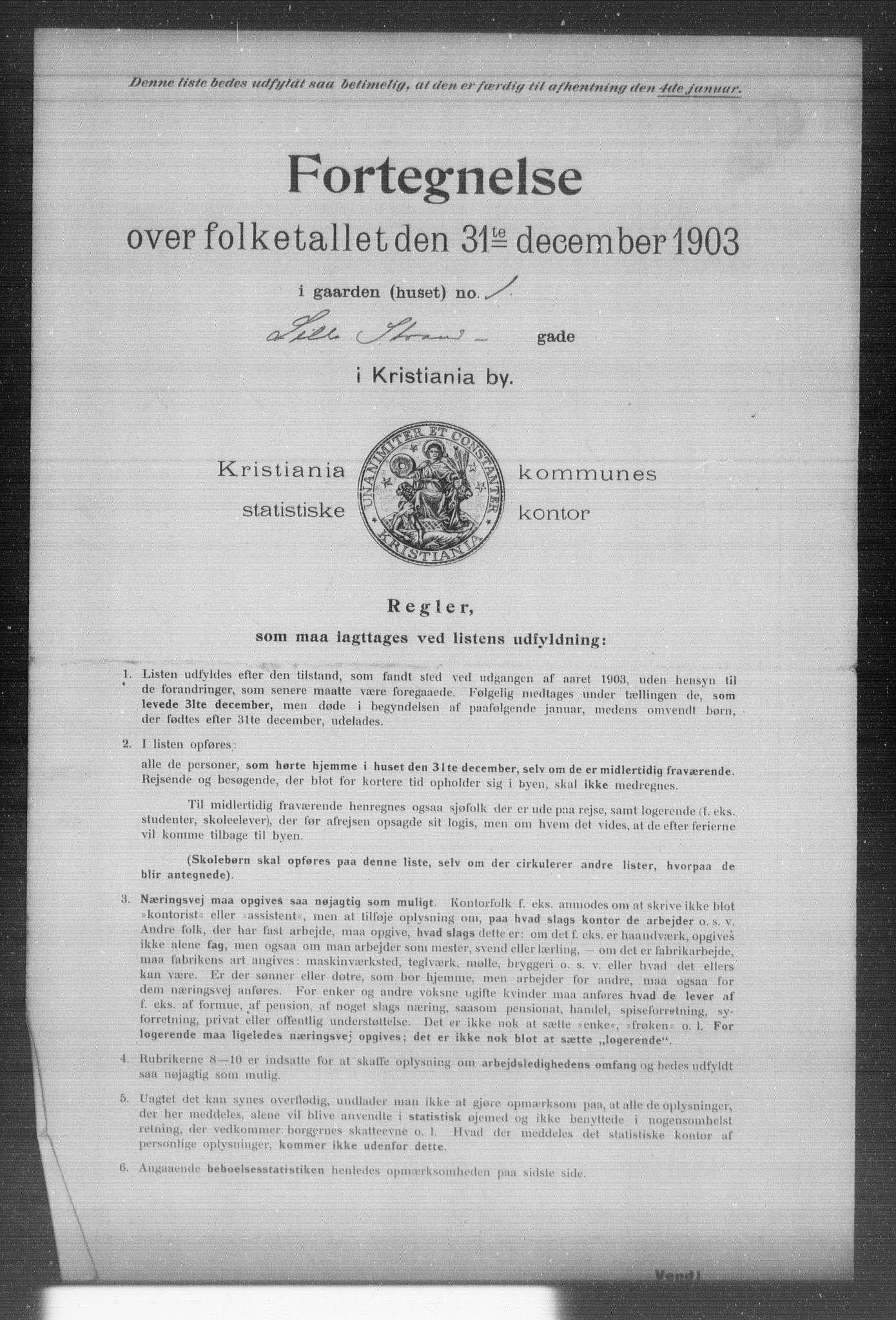 OBA, Kommunal folketelling 31.12.1903 for Kristiania kjøpstad, 1903, s. 11347
