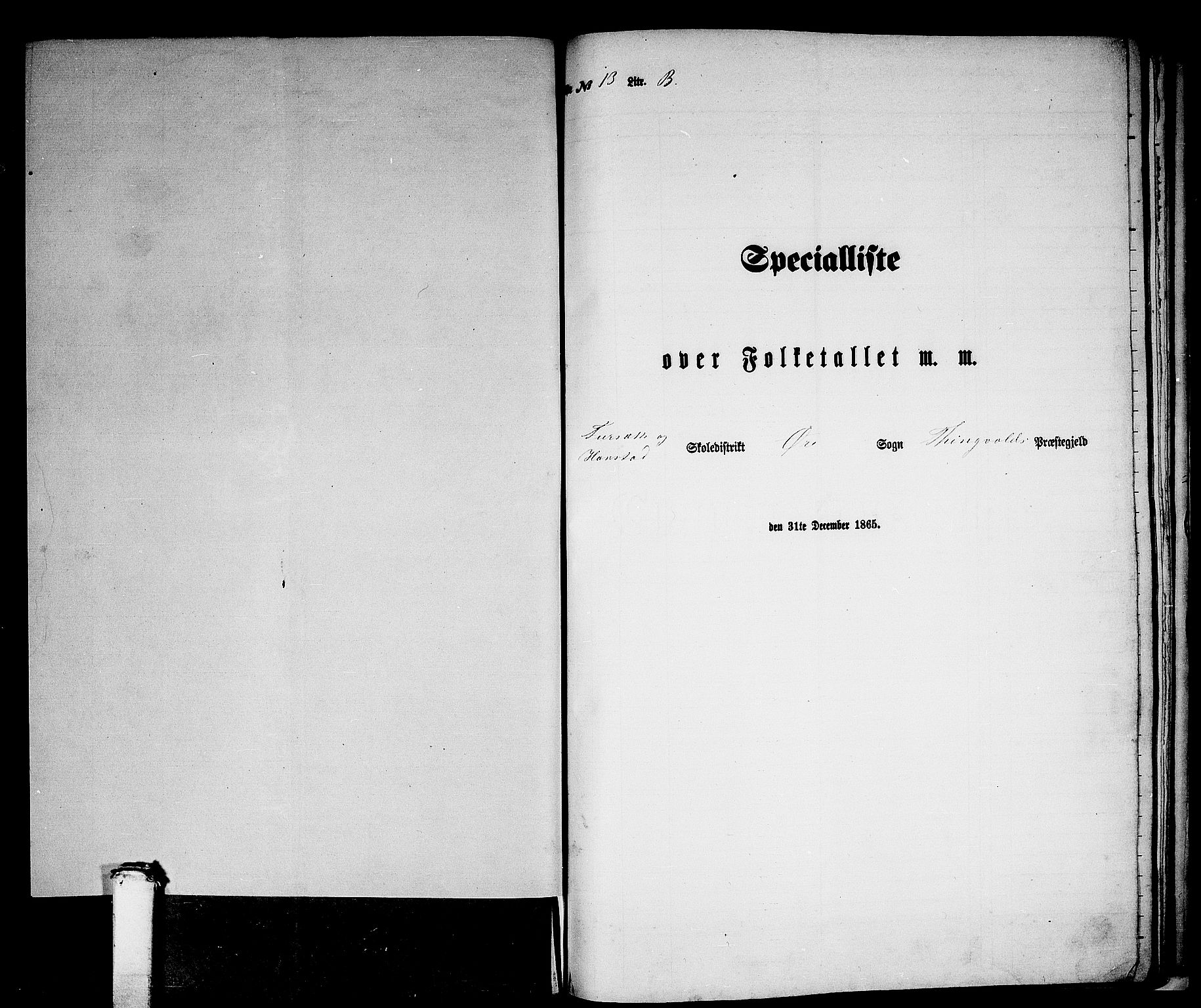 RA, Folketelling 1865 for 1560P Tingvoll prestegjeld, 1865, s. 223
