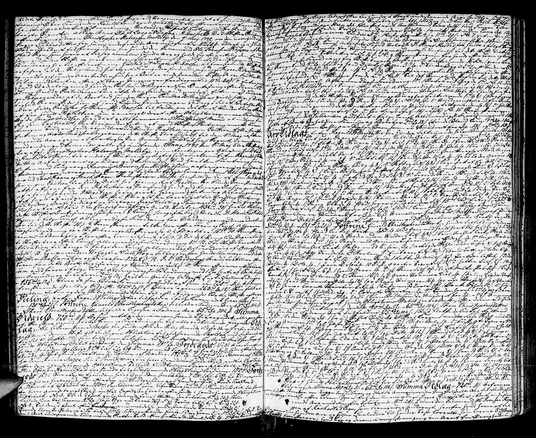 Rakkestad sorenskriveri, SAO/A-10686/H/Hb/L0003b: Skifteprotokoller, 1769-1779, s. 173b-174a