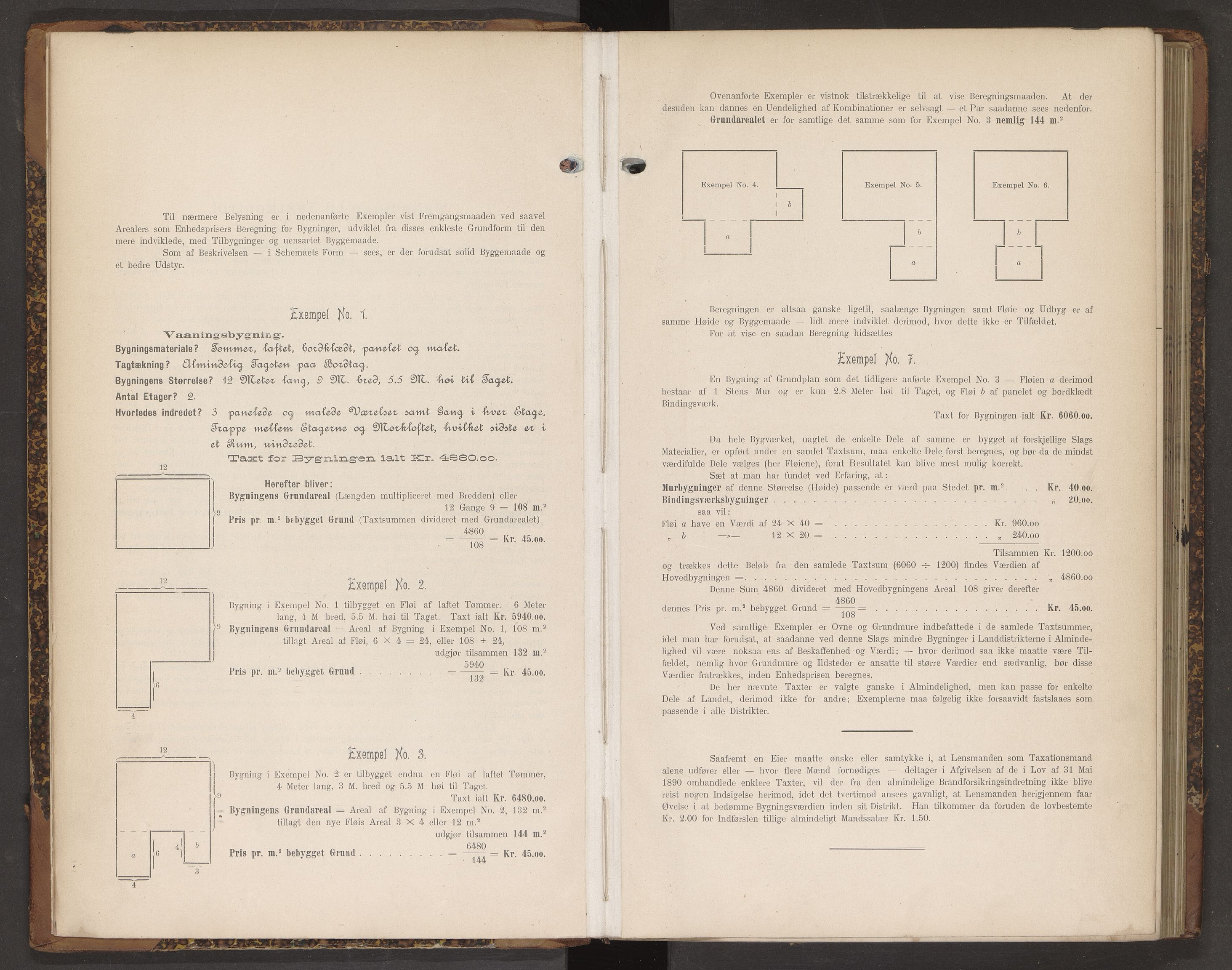 Norges Brannkasse Vågan, AV/SAT-A-5587/Fb/L0002: Branntakstprotokoll, 1901-1909