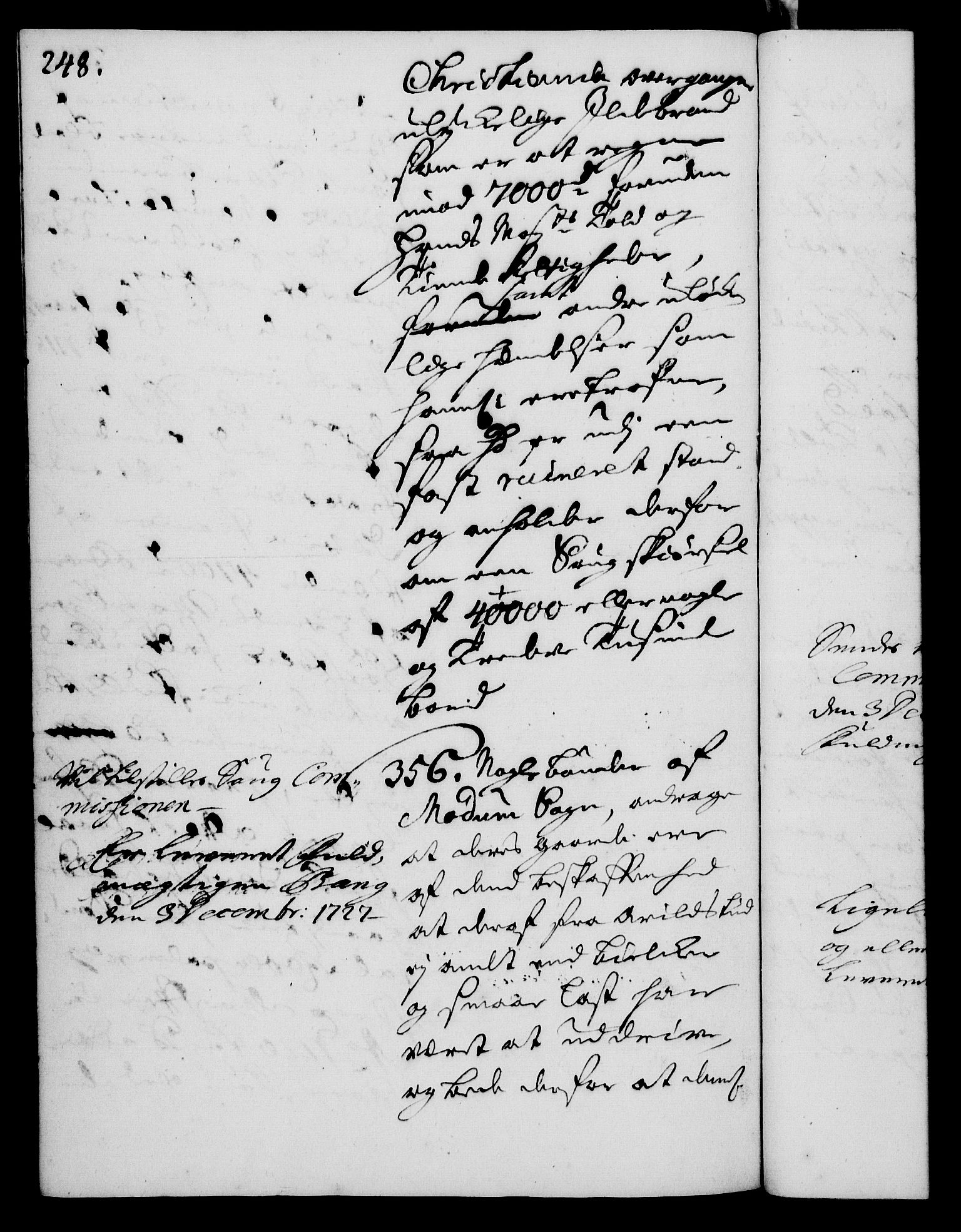 Rentekammeret, Kammerkanselliet, RA/EA-3111/G/Gh/Gha/L0009: Norsk ekstraktmemorialprotokoll (merket RK 53.54), 1726-1728, s. 248