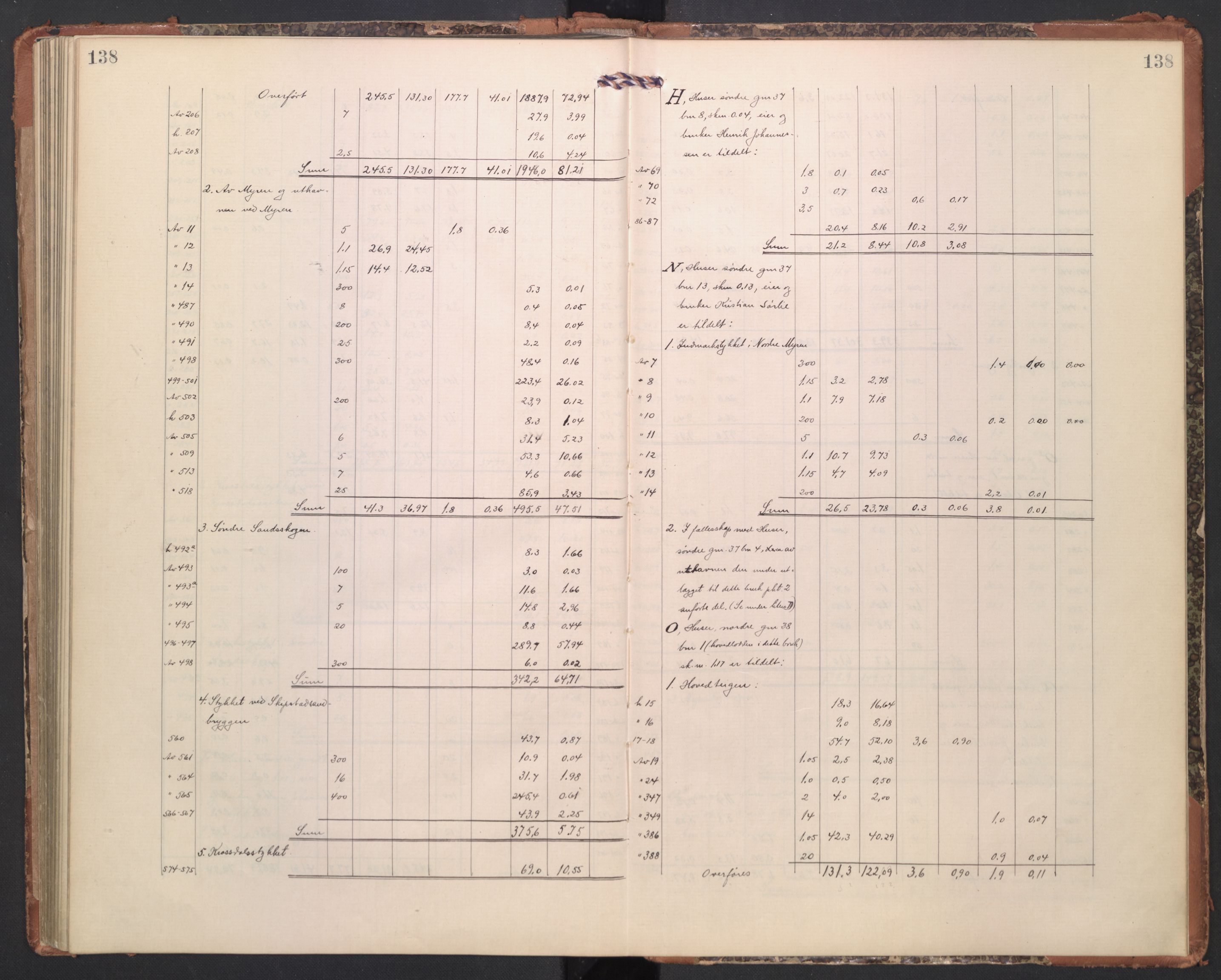 Østfold jordskifterett, AV/SAO-A-10240/F/Fc/L0004: Forhandlingsprotokoller, 1920-1924, s. 138