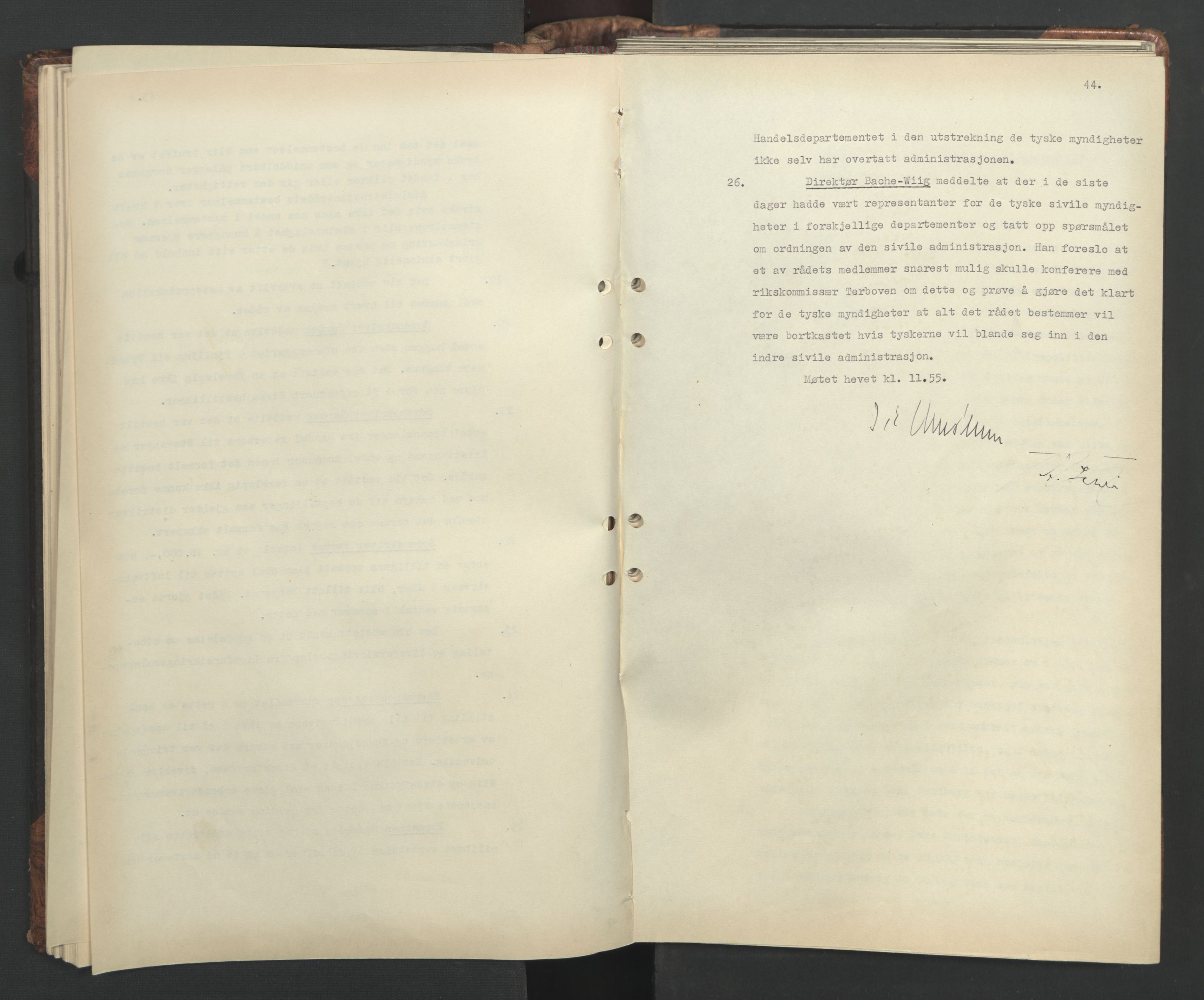 Administrasjonsrådet, AV/RA-S-1004/A/L0001: Møteprotokoll med tillegg 15/4-25/9, 1940, s. 44