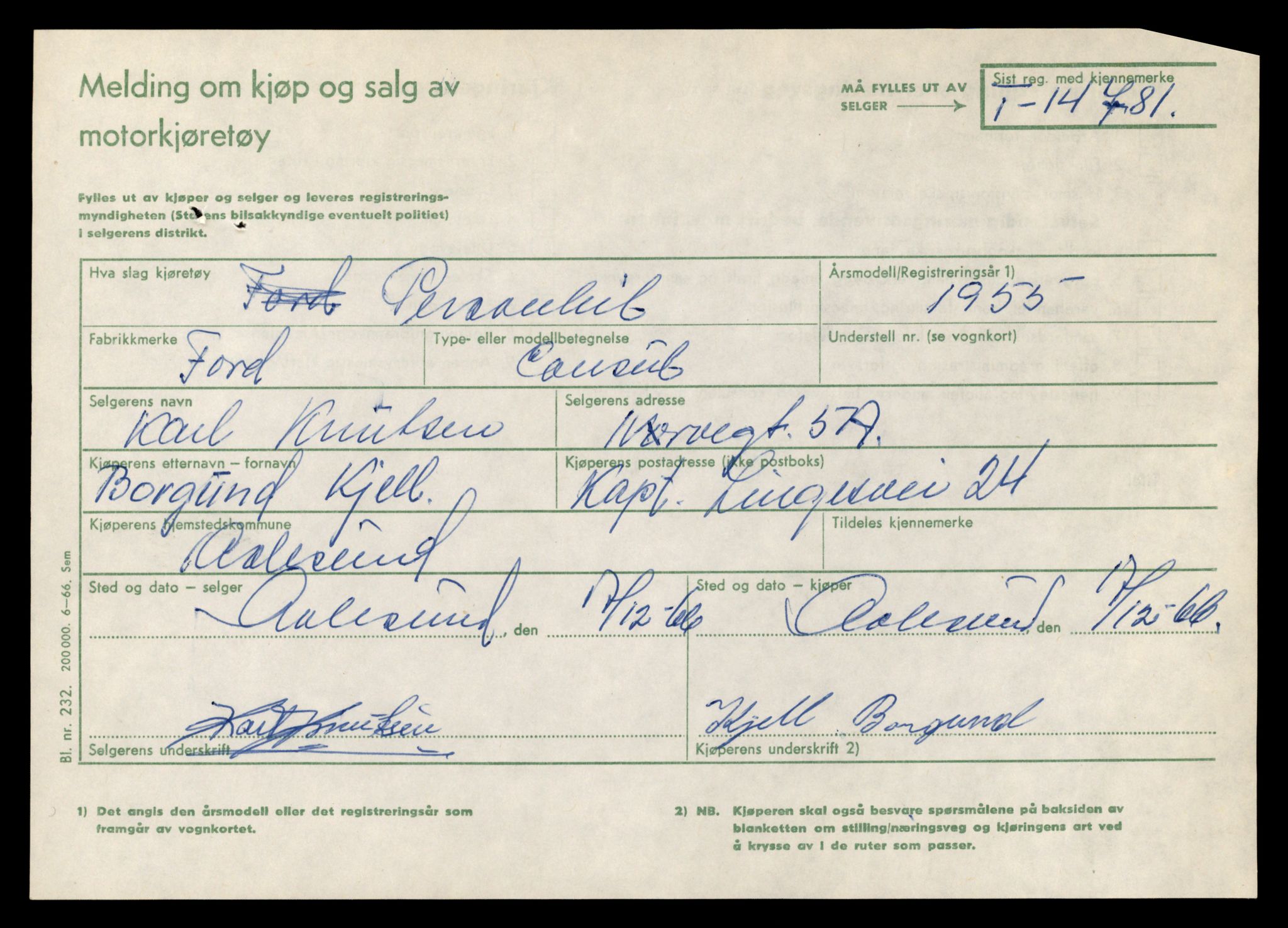 Møre og Romsdal vegkontor - Ålesund trafikkstasjon, AV/SAT-A-4099/F/Fe/L0048: Registreringskort for kjøretøy T 14721 - T 14863, 1927-1998, s. 1269