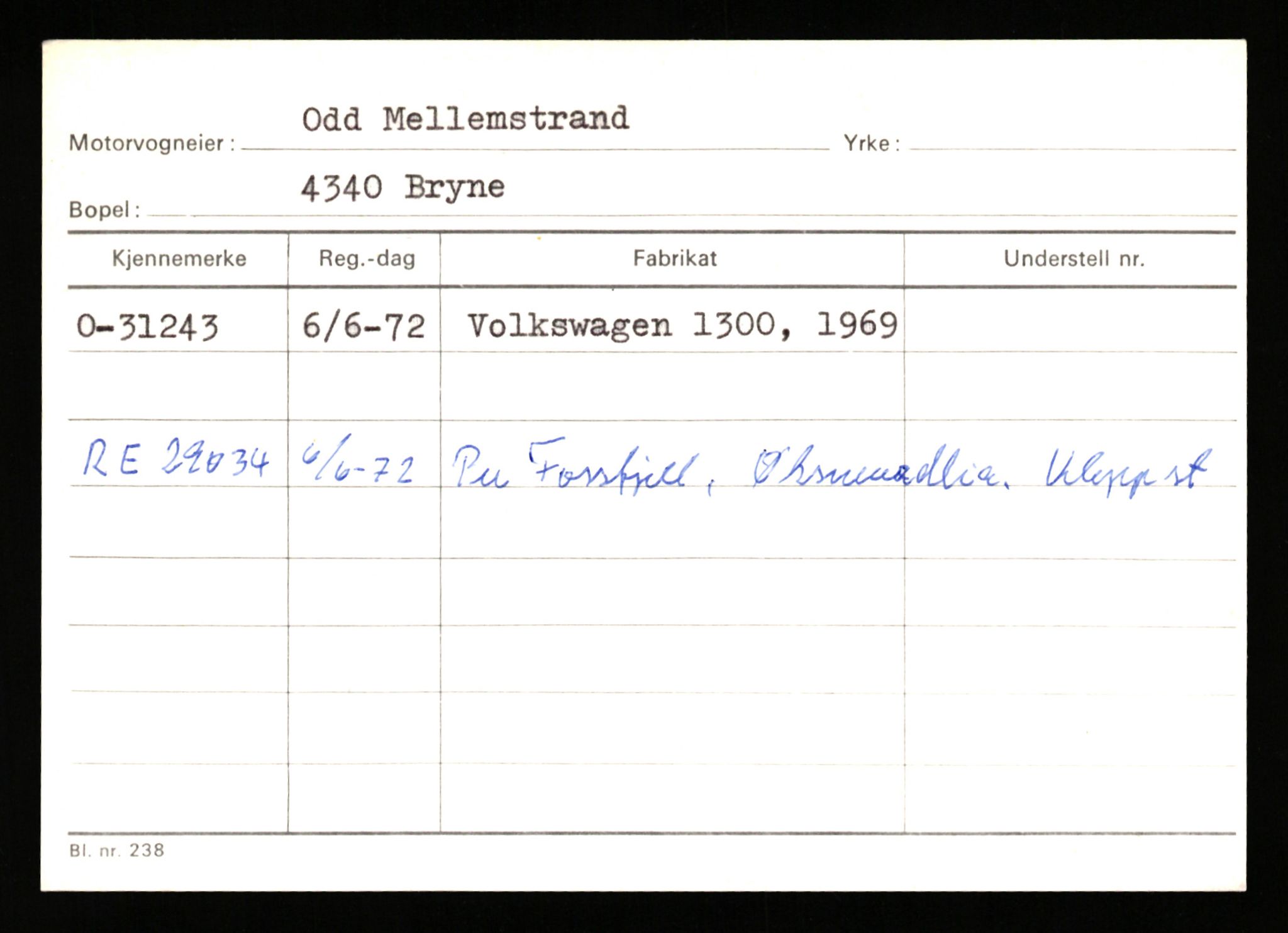 Stavanger trafikkstasjon, SAST/A-101942/0/G/L0005: Registreringsnummer: 23000 - 34245, 1930-1971, s. 2513