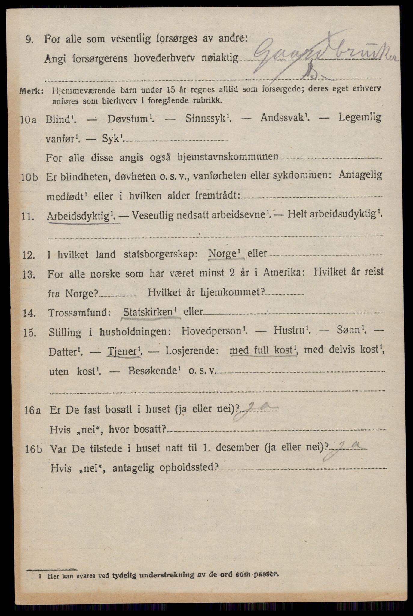 SAST, Folketelling 1920 for 1124 Håland herred, 1920, s. 6338