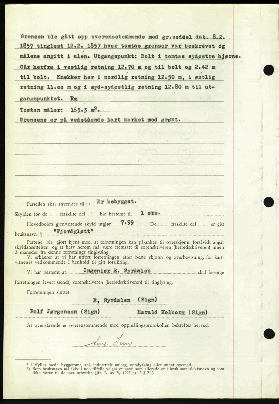 Nedenes sorenskriveri, SAK/1221-0006/G/Gb/Gba/L0059: Pantebok nr. A11, 1948-1948, Dagboknr: 847/1948