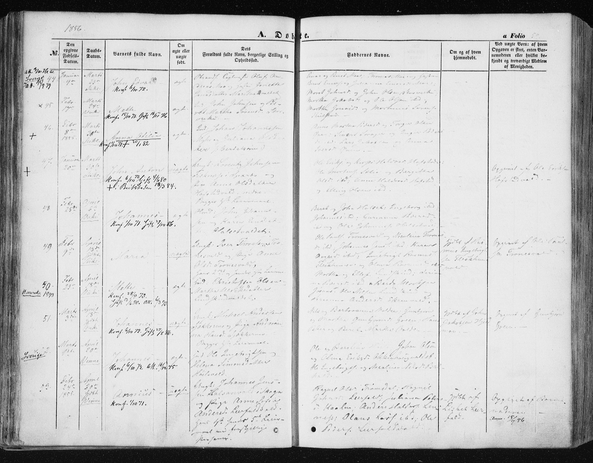 Ministerialprotokoller, klokkerbøker og fødselsregistre - Nord-Trøndelag, AV/SAT-A-1458/723/L0240: Ministerialbok nr. 723A09, 1852-1860, s. 59