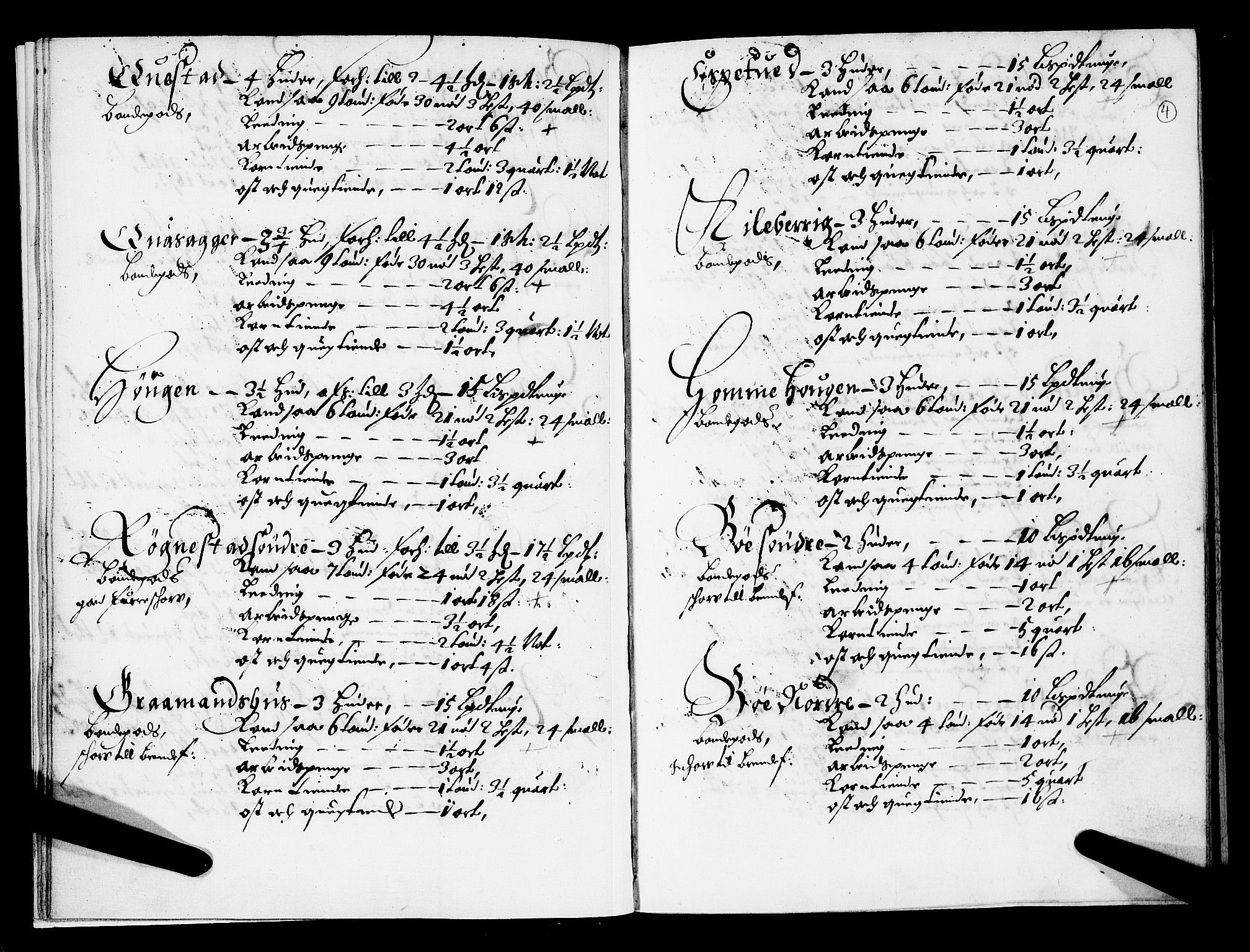 Rentekammeret inntil 1814, Realistisk ordnet avdeling, AV/RA-EA-4070/N/Nb/Nba/L0029: Råbyggelag fogderi, 1668, s. 3b-4a