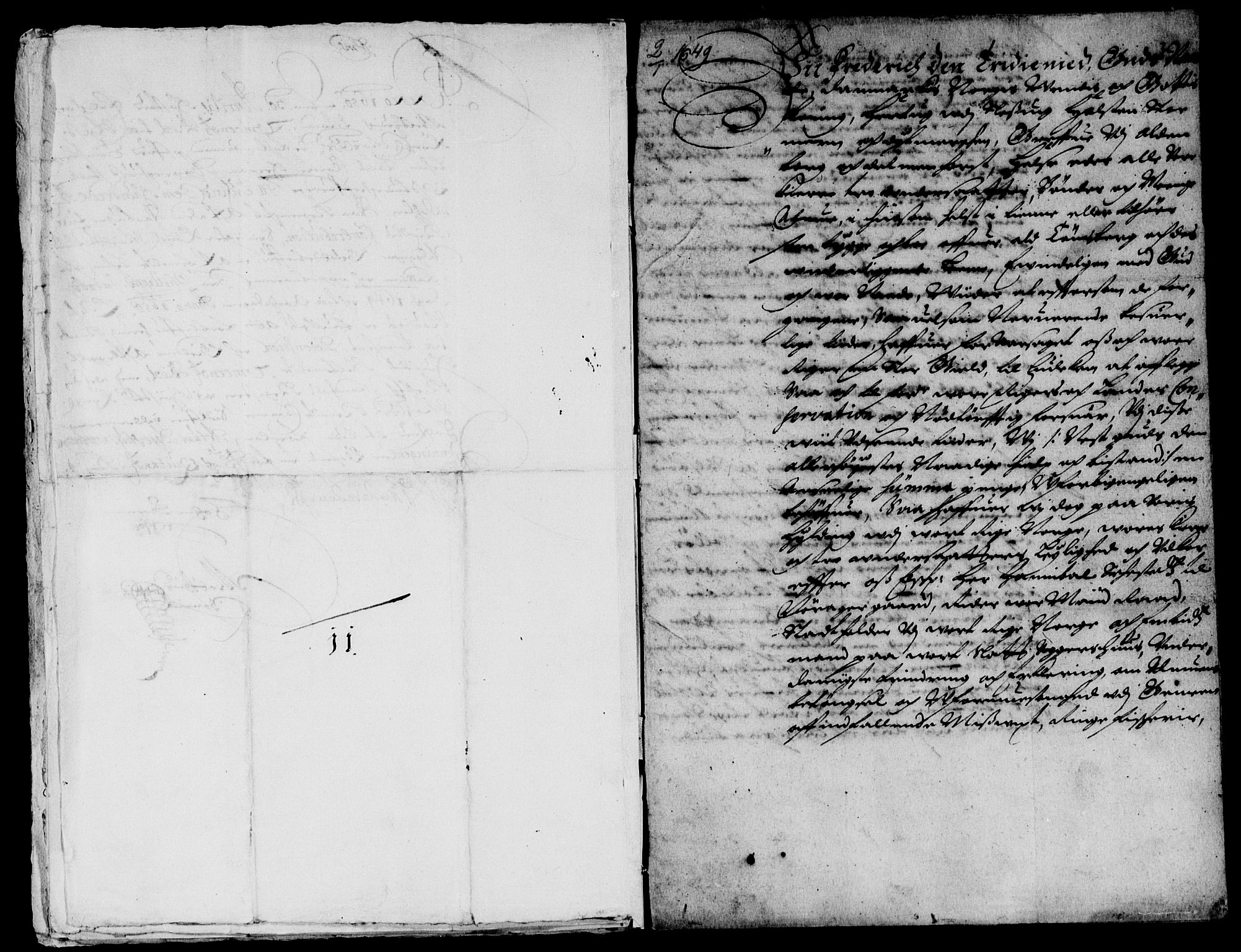 Rentekammeret inntil 1814, Reviderte regnskaper, Lensregnskaper, AV/RA-EA-5023/R/Rb/Rbo/L0029: Tønsberg len, 1649-1651