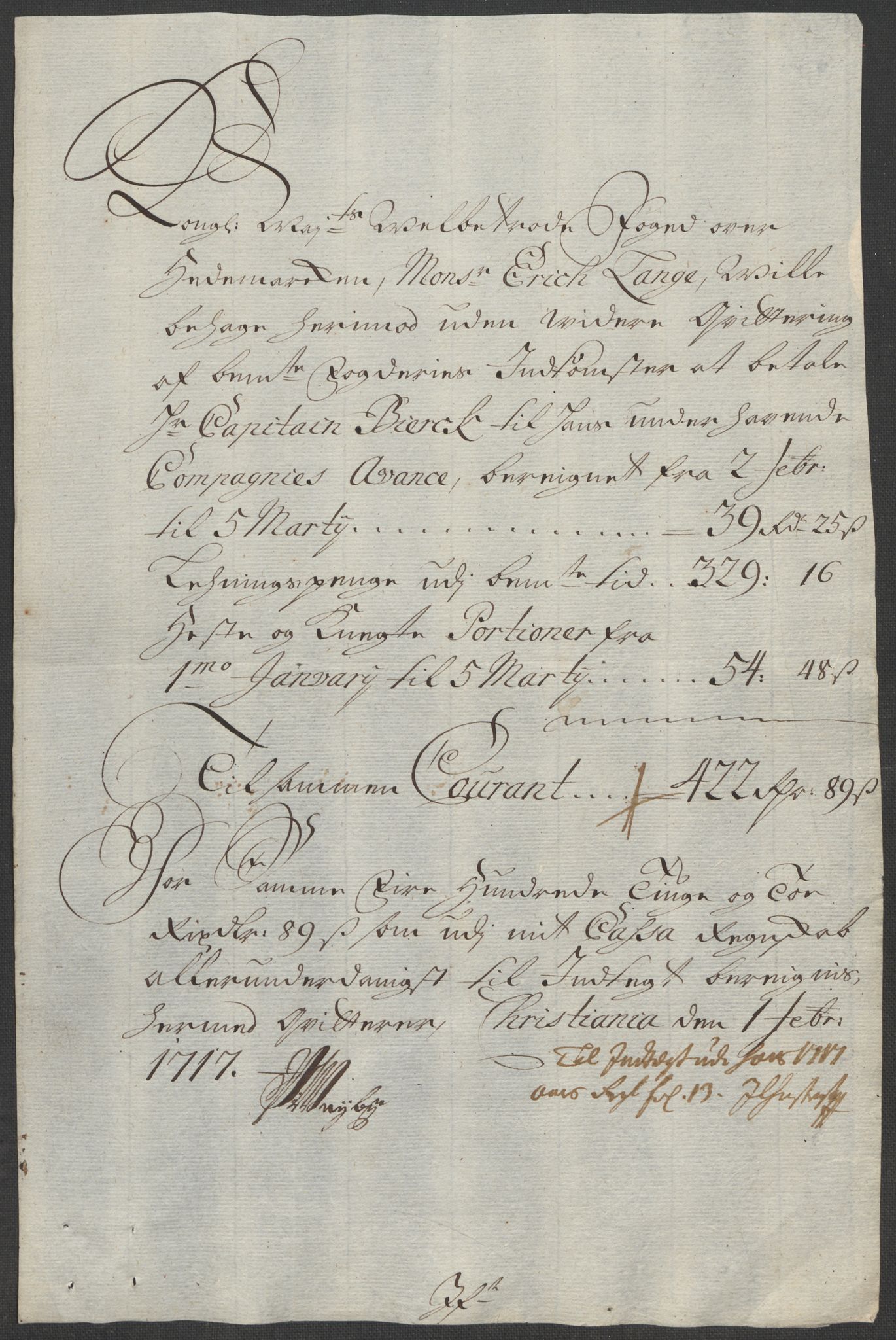 Rentekammeret inntil 1814, Reviderte regnskaper, Fogderegnskap, RA/EA-4092/R16/L1056: Fogderegnskap Hedmark, 1717, s. 386