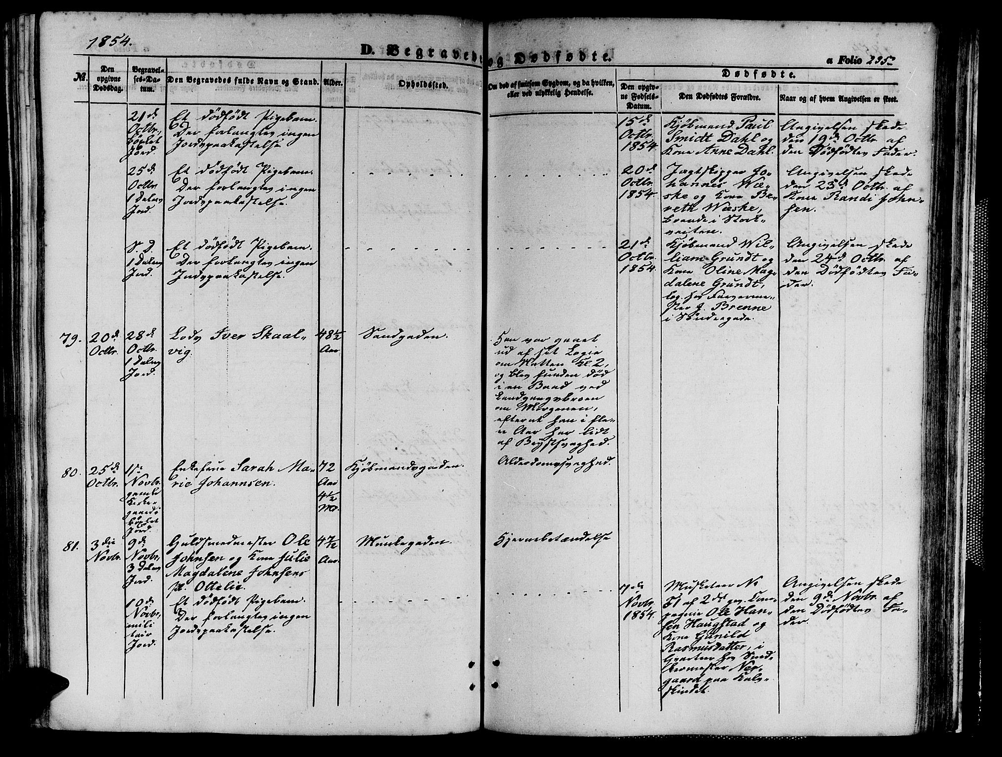 Ministerialprotokoller, klokkerbøker og fødselsregistre - Sør-Trøndelag, SAT/A-1456/602/L0138: Klokkerbok nr. 602C06, 1853-1858, s. 235