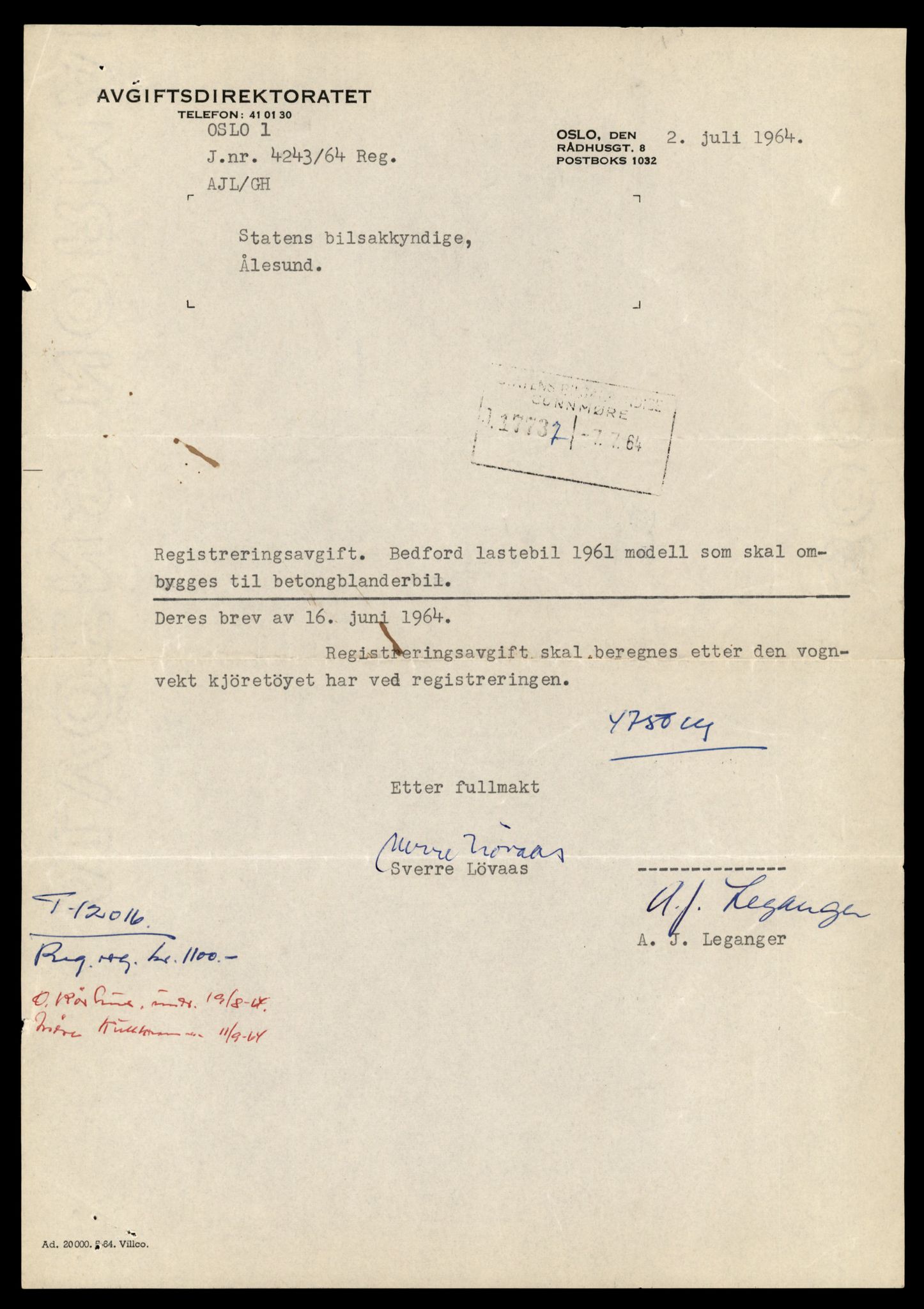 Møre og Romsdal vegkontor - Ålesund trafikkstasjon, AV/SAT-A-4099/F/Fe/L0035: Registreringskort for kjøretøy T 12653 - T 12829, 1927-1998, s. 3064