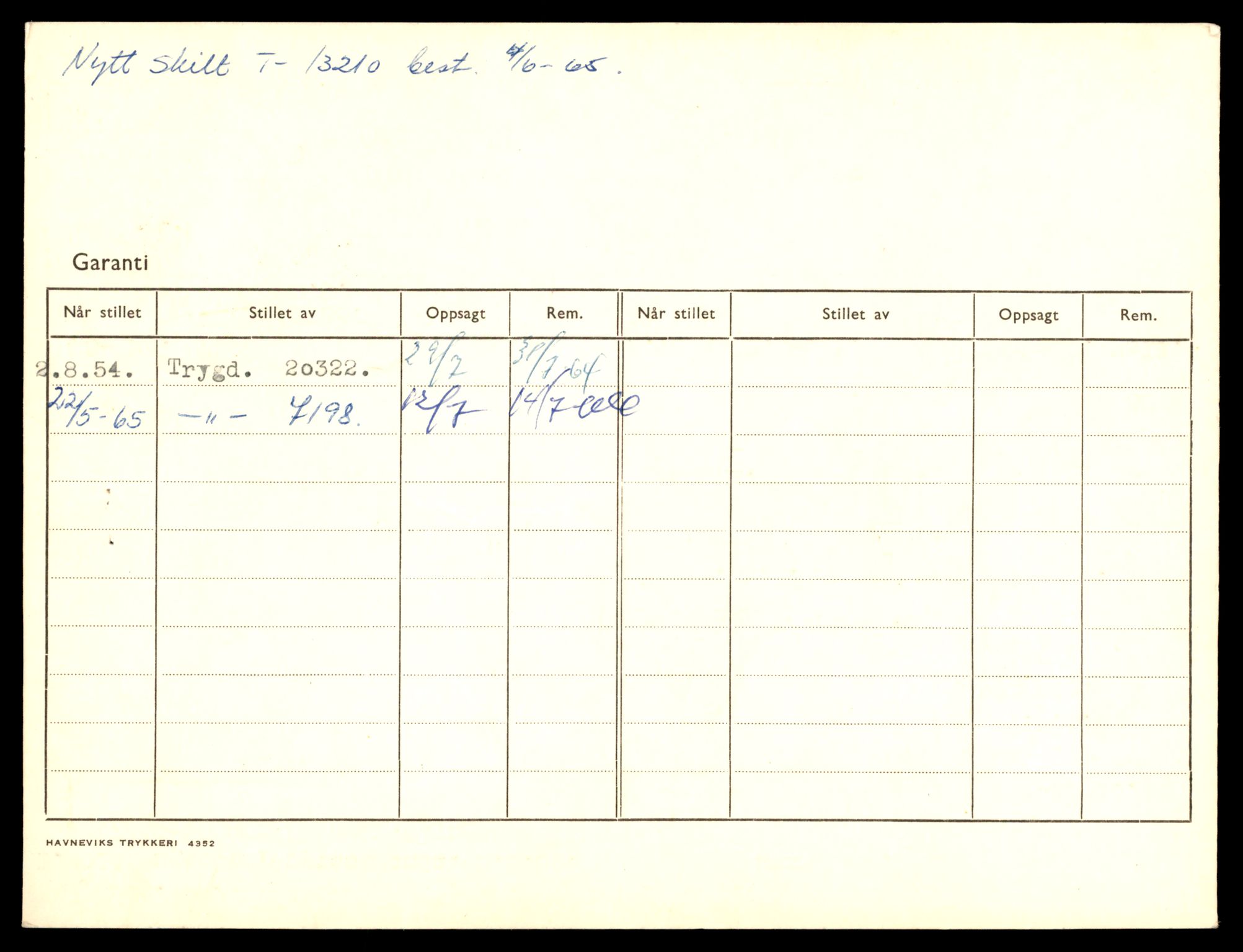 Møre og Romsdal vegkontor - Ålesund trafikkstasjon, AV/SAT-A-4099/F/Fe/L0038: Registreringskort for kjøretøy T 13180 - T 13360, 1927-1998, s. 490