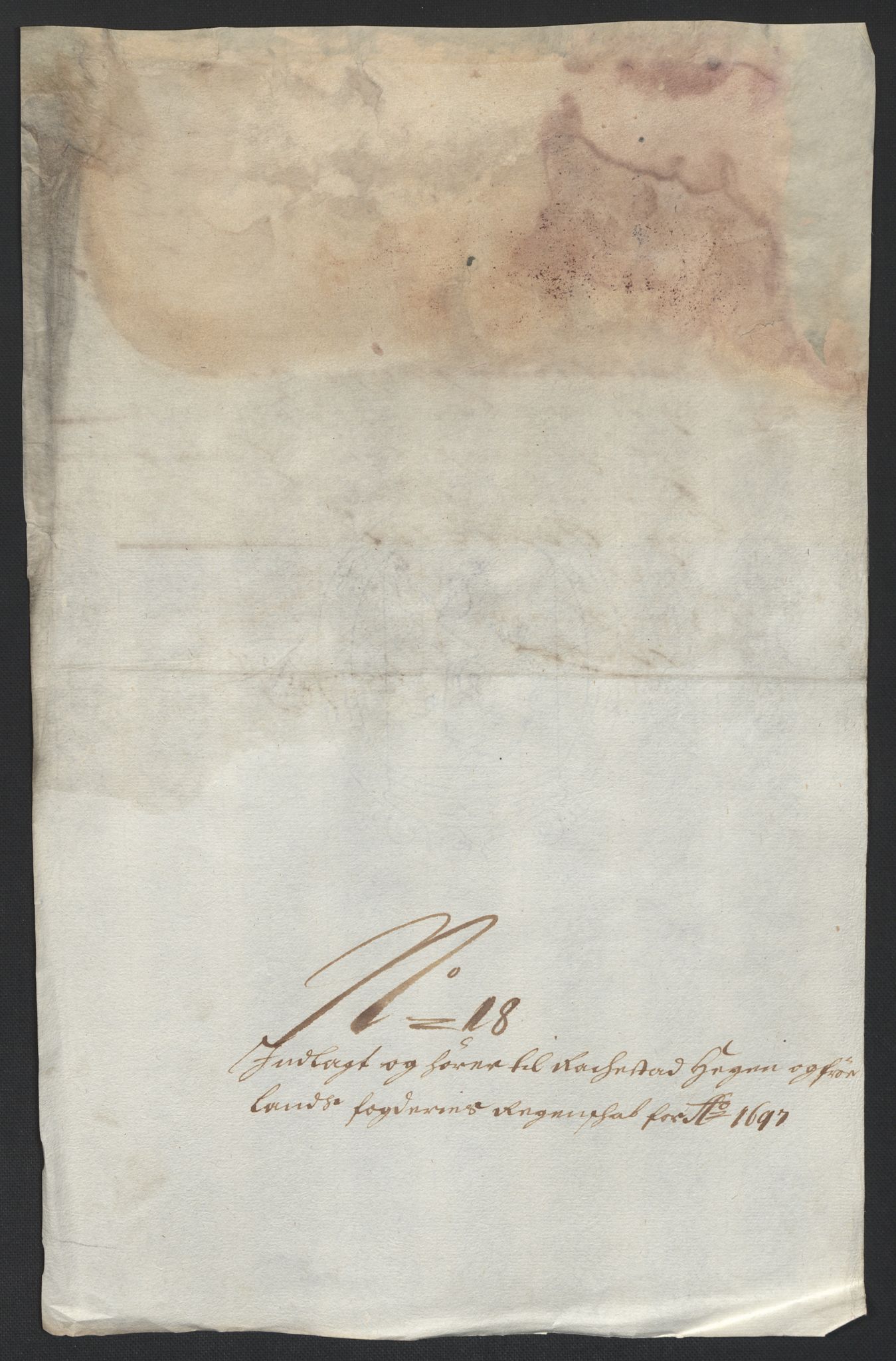 Rentekammeret inntil 1814, Reviderte regnskaper, Fogderegnskap, RA/EA-4092/R07/L0287: Fogderegnskap Rakkestad, Heggen og Frøland, 1697, s. 312