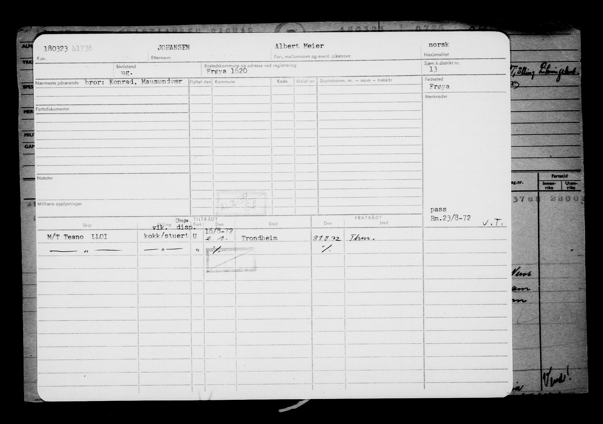 Direktoratet for sjømenn, AV/RA-S-3545/G/Gb/L0216: Hovedkort, 1923, s. 547