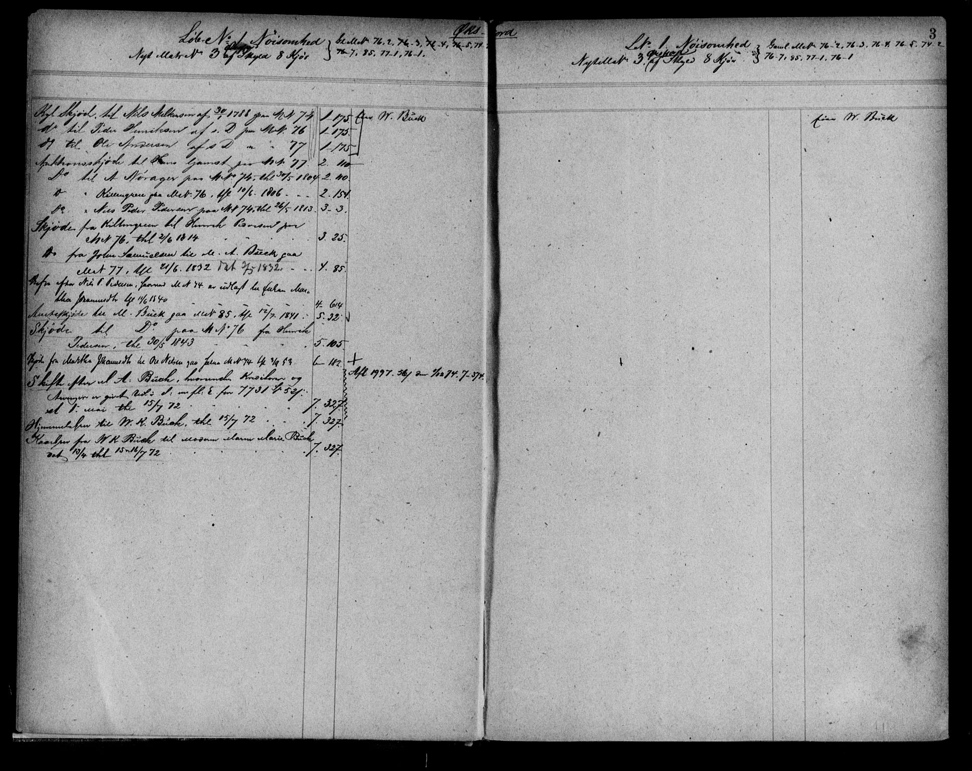 Alta fogderi/sorenskriveri, SATØ/SATØ-5/1/K/Kb/Kba/L0013pantereg: Panteregister nr. 13, 1787, s. 3