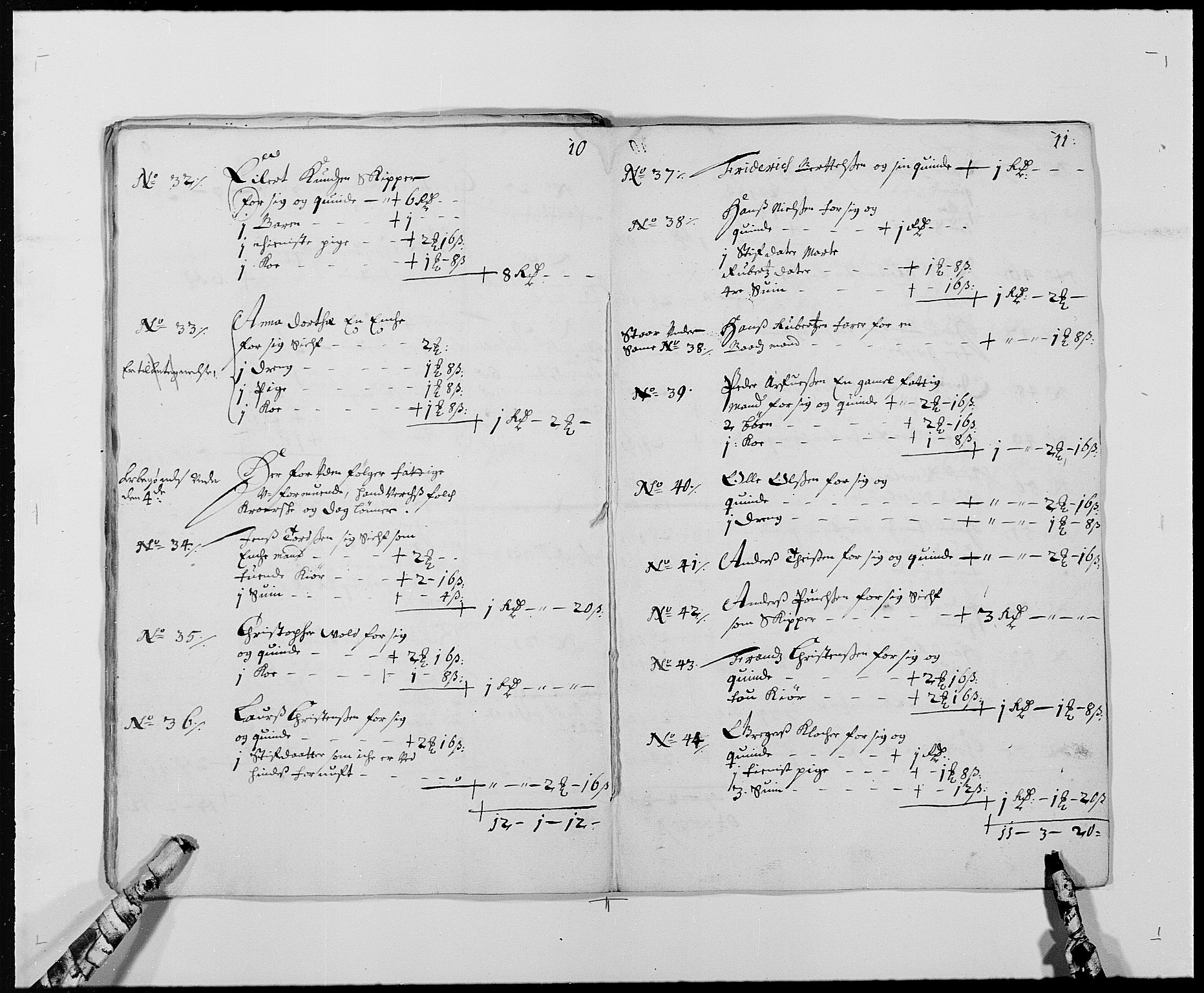 Rentekammeret inntil 1814, Reviderte regnskaper, Byregnskaper, AV/RA-EA-4066/R/Rh/L0158: [H1] Kontribusjonsregnskap, 1664-1692, s. 283