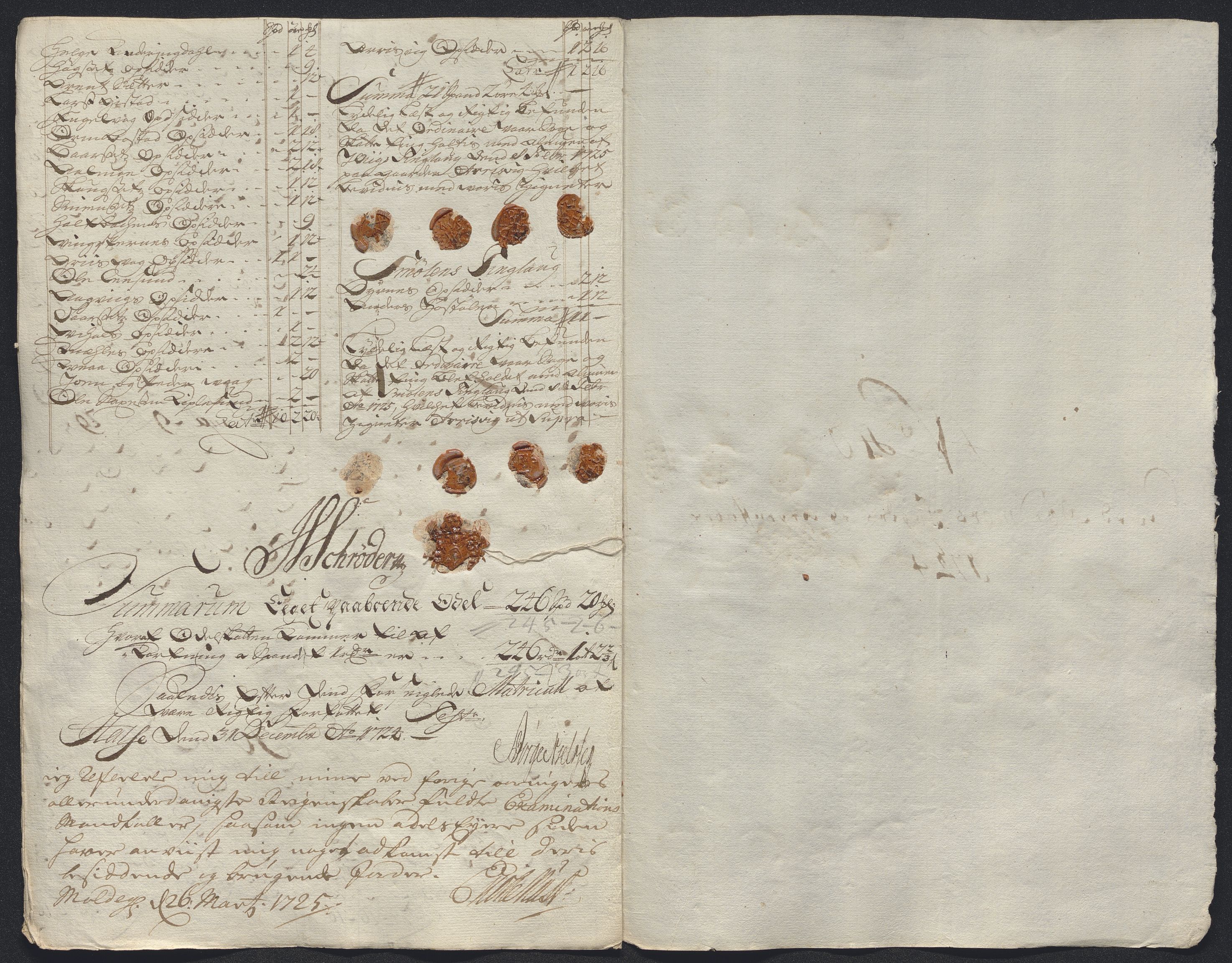 Rentekammeret inntil 1814, Reviderte regnskaper, Fogderegnskap, AV/RA-EA-4092/R56/L3757: Fogderegnskap Nordmøre, 1724, s. 273