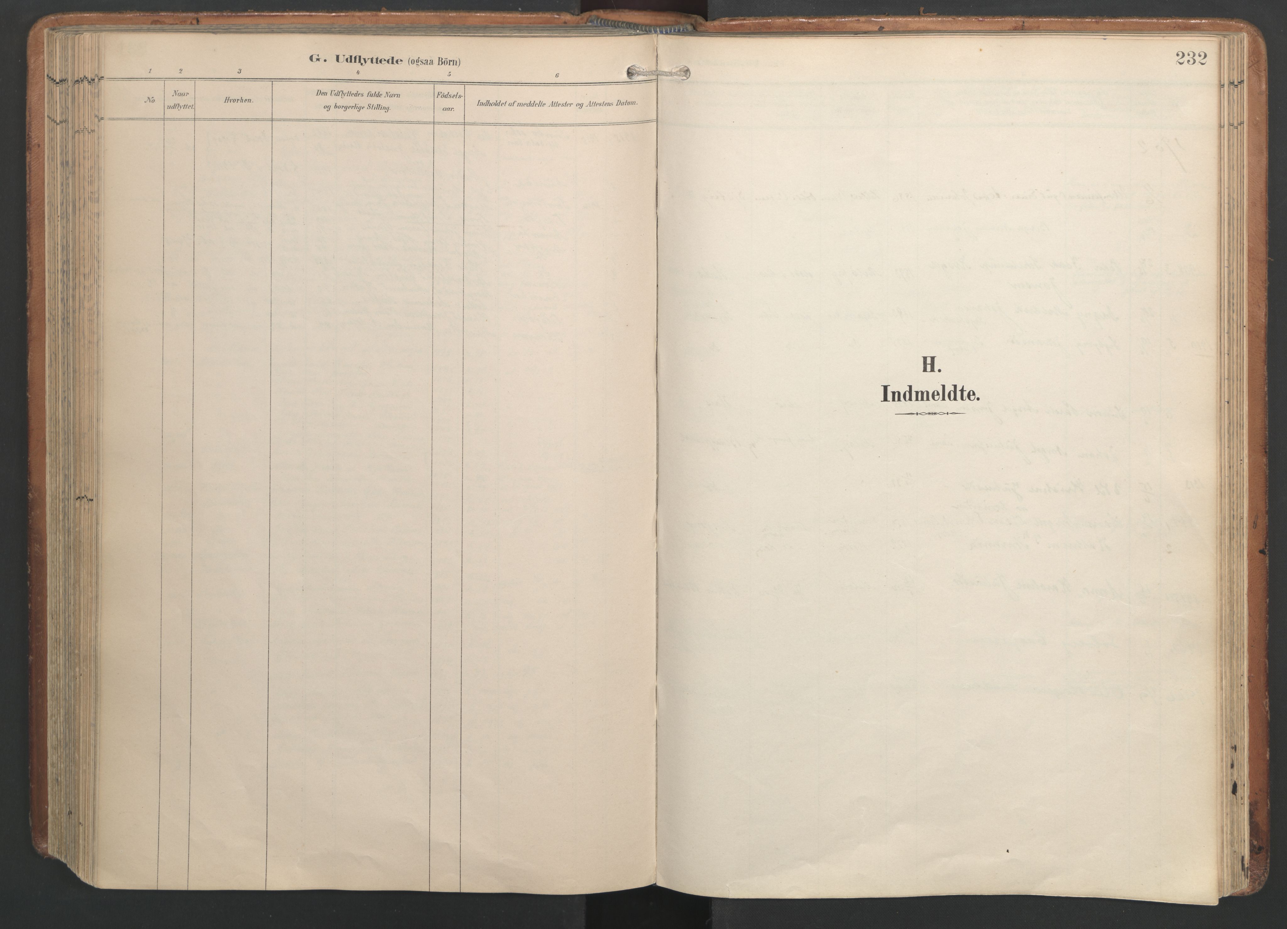 Ministerialprotokoller, klokkerbøker og fødselsregistre - Nordland, SAT/A-1459/820/L0298: Ministerialbok nr. 820A19, 1897-1915, s. 232