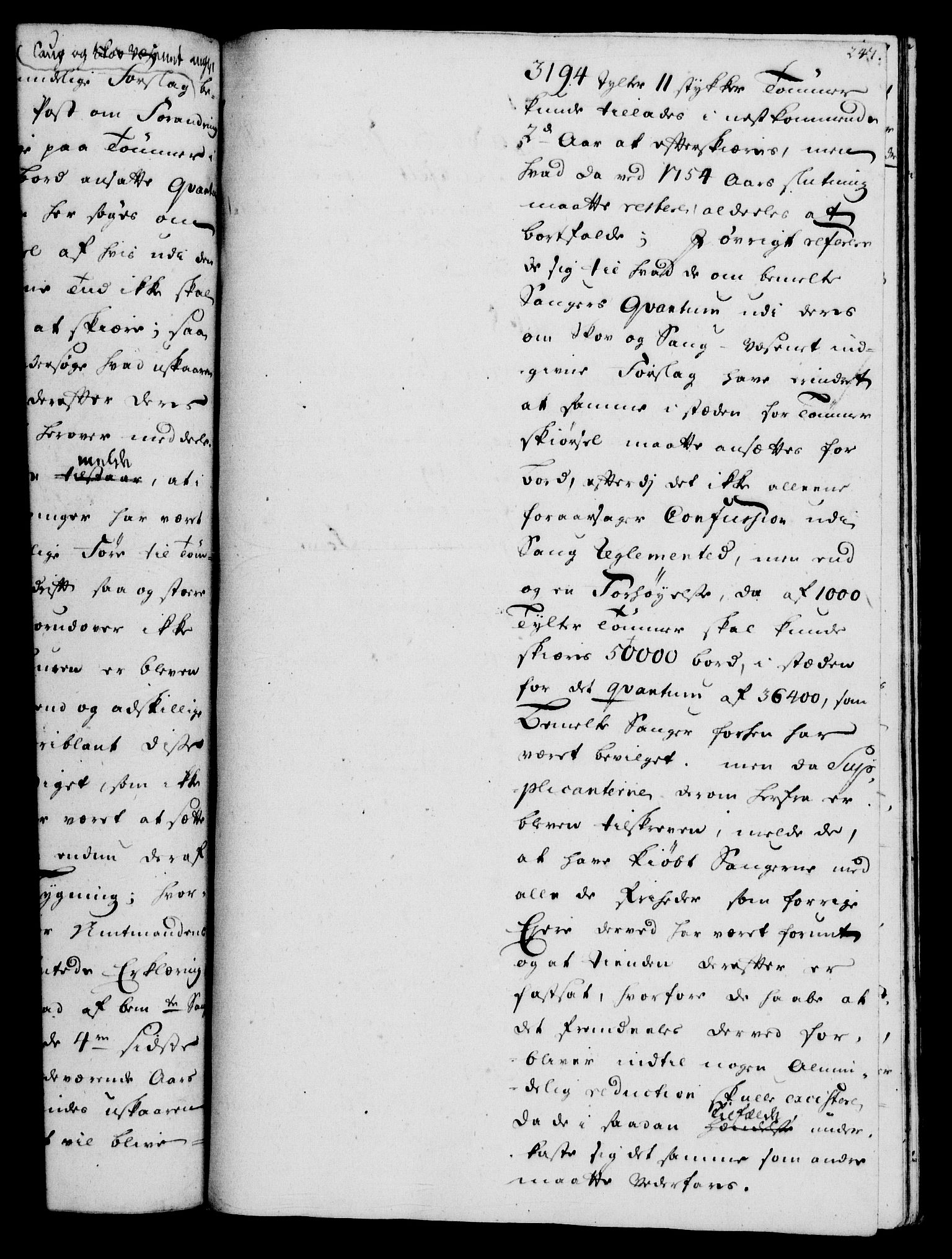 Rentekammeret, Kammerkanselliet, RA/EA-3111/G/Gh/Gha/L0031: Norsk ekstraktmemorialprotokoll (merket RK 53.76), 1751-1753, s. 247