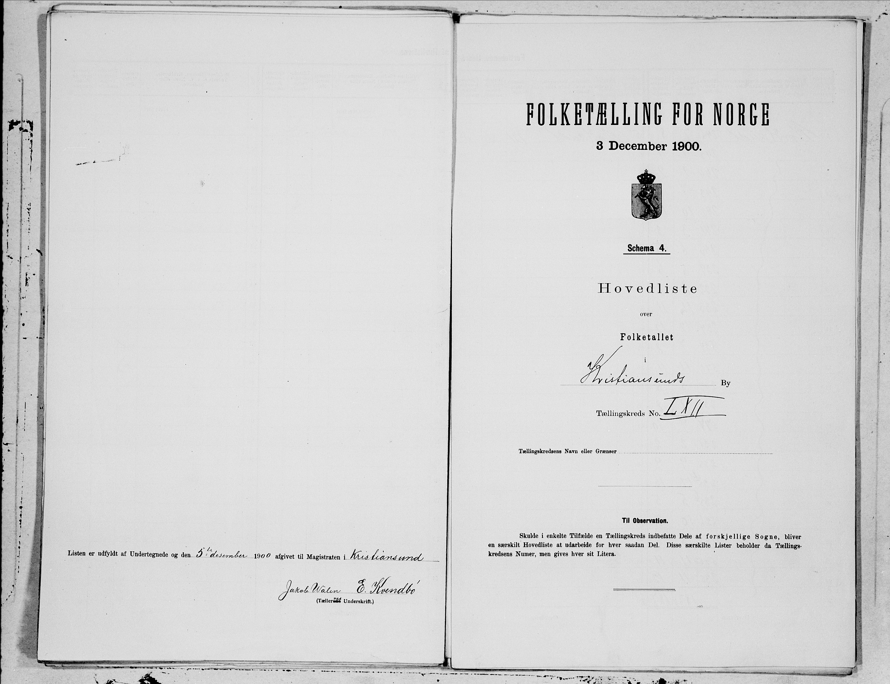 SAT, Folketelling 1900 for 1503 Kristiansund kjøpstad, 1900, s. 124