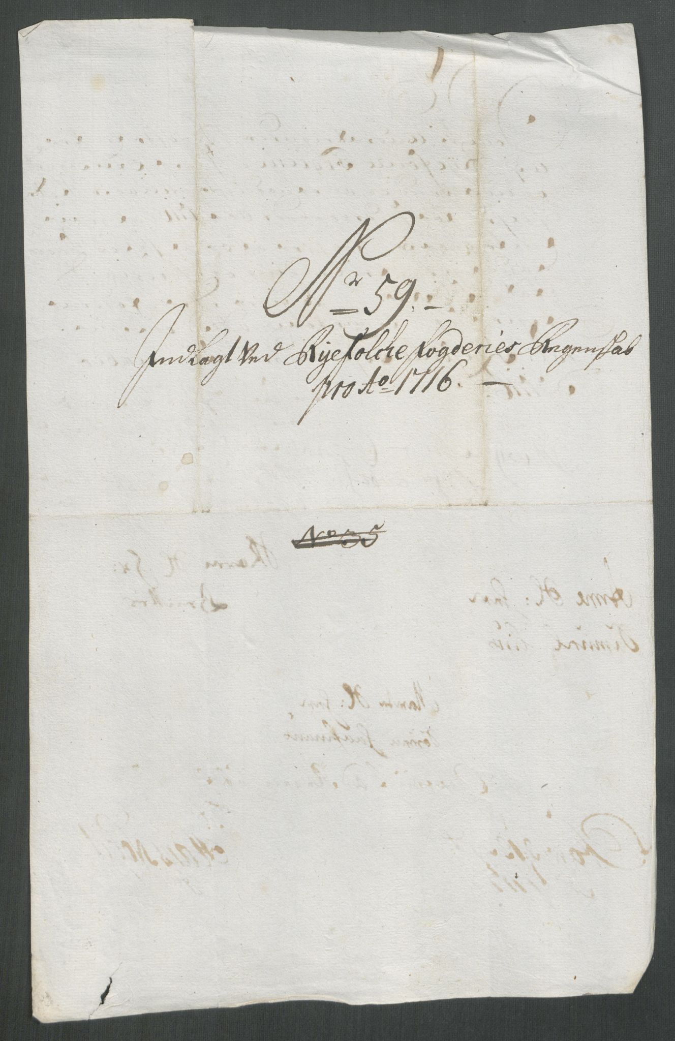 Rentekammeret inntil 1814, Reviderte regnskaper, Fogderegnskap, RA/EA-4092/R47/L2869: Fogderegnskap Ryfylke, 1716, s. 299