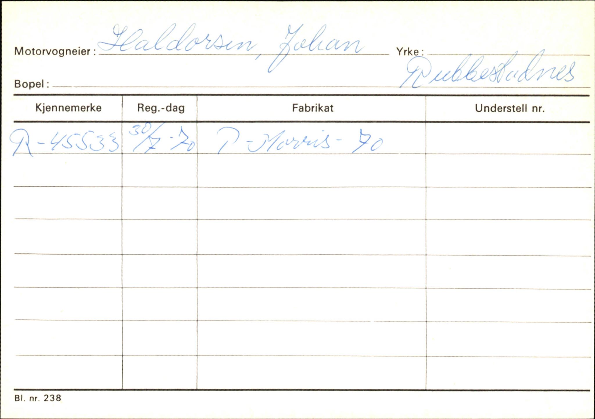 Statens vegvesen, Hordaland vegkontor, AV/SAB-A-5201/2/Ha/L0018: R-eierkort H, 1920-1971, s. 24