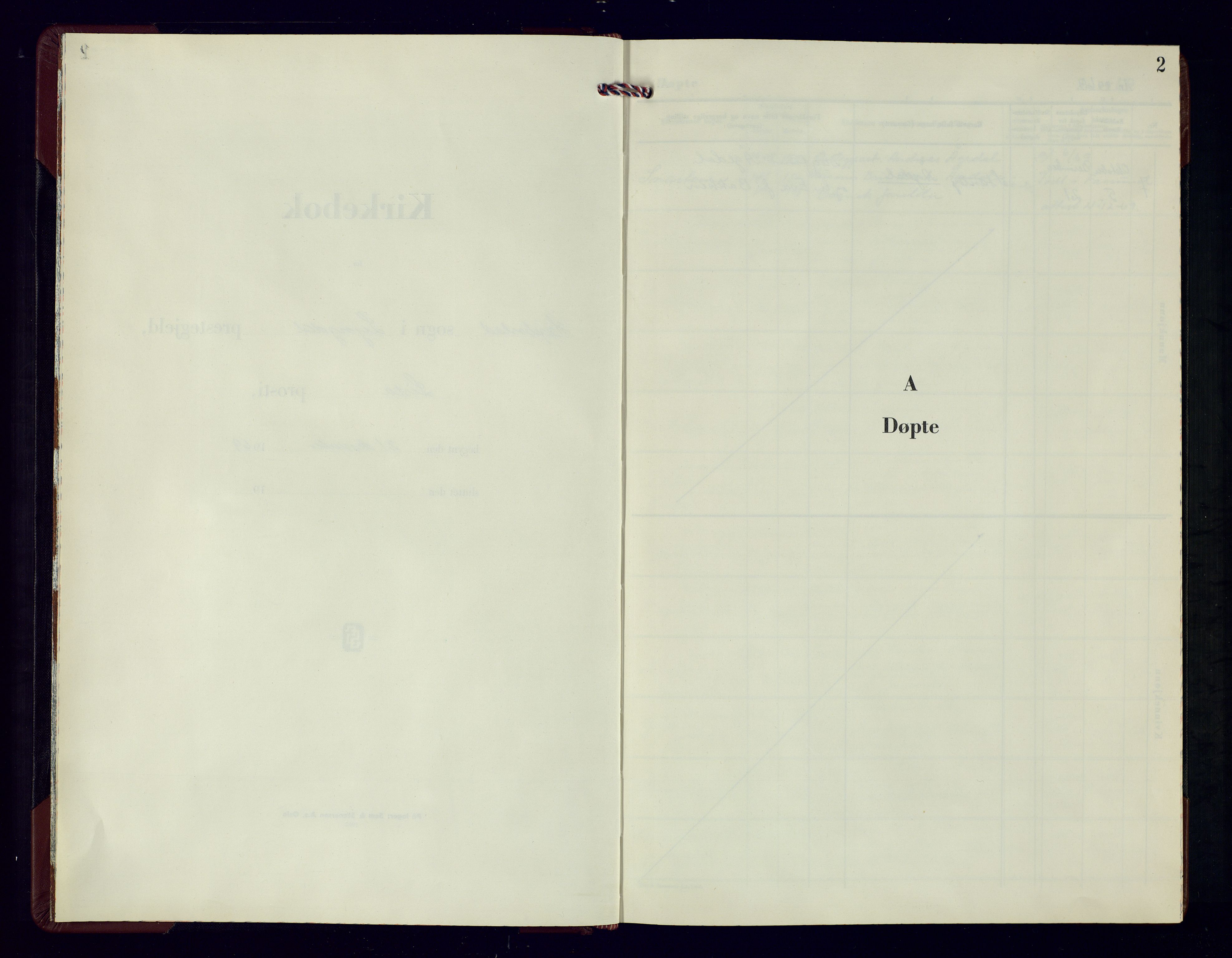 Hægebostad sokneprestkontor, AV/SAK-1111-0024/F/Fb/Fba/L0007: Klokkerbok nr. B-7, 1969-1988, s. 2