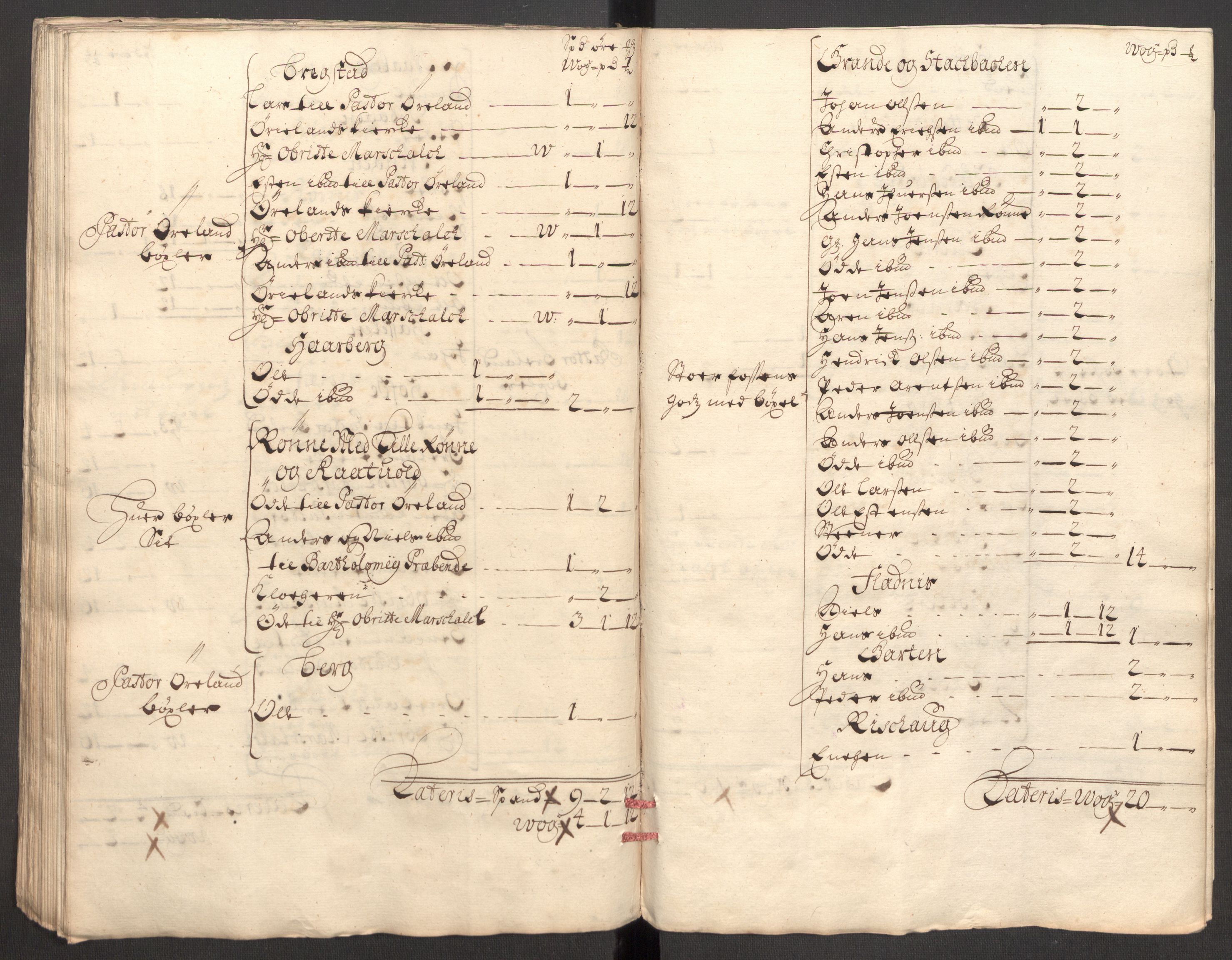 Rentekammeret inntil 1814, Reviderte regnskaper, Fogderegnskap, RA/EA-4092/R57/L3857: Fogderegnskap Fosen, 1706-1707, s. 72