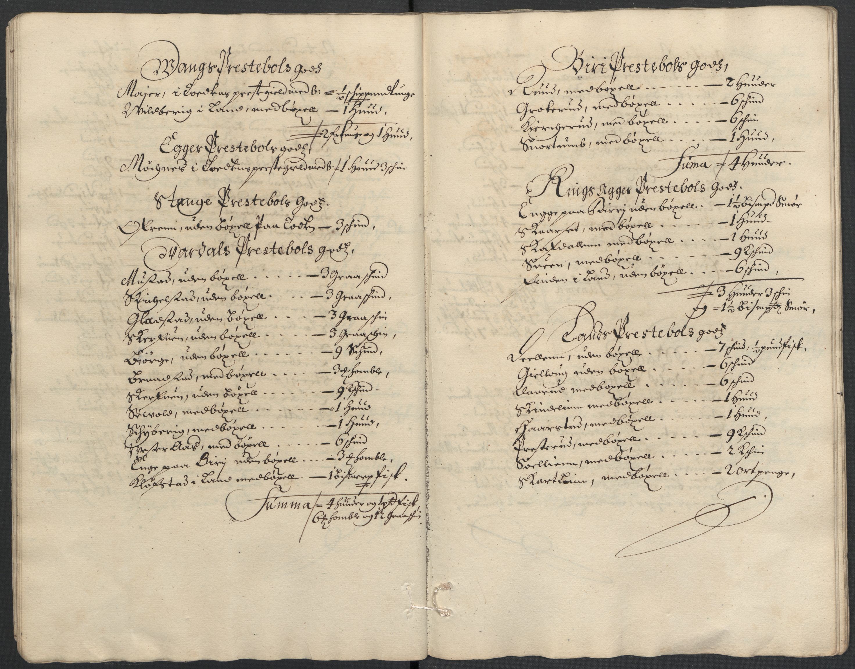 Rentekammeret inntil 1814, Reviderte regnskaper, Fogderegnskap, AV/RA-EA-4092/R18/L1297: Fogderegnskap Hadeland, Toten og Valdres, 1699, s. 412