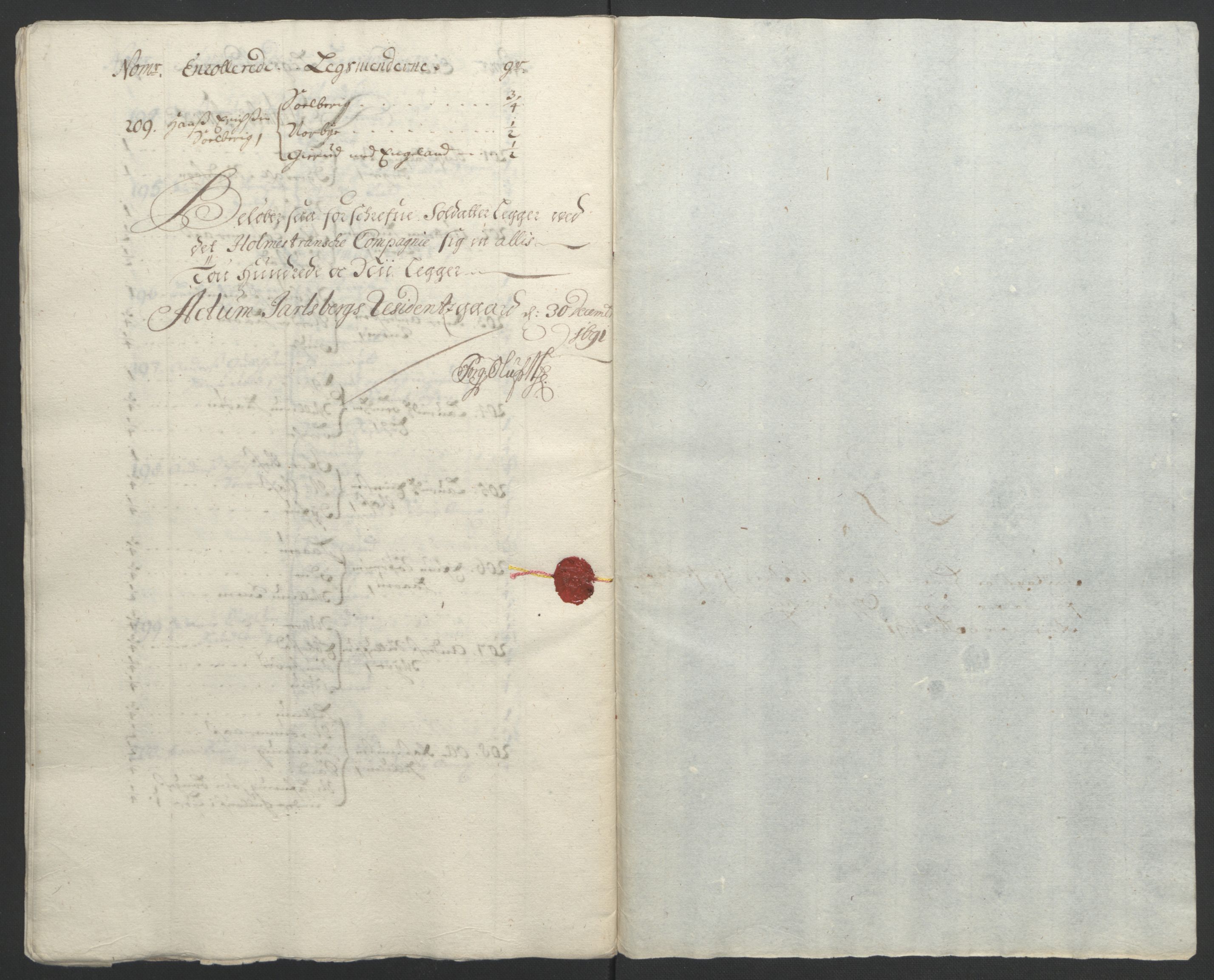 Rentekammeret inntil 1814, Reviderte regnskaper, Fogderegnskap, RA/EA-4092/R32/L1864: Fogderegnskap Jarlsberg grevskap, 1691, s. 107