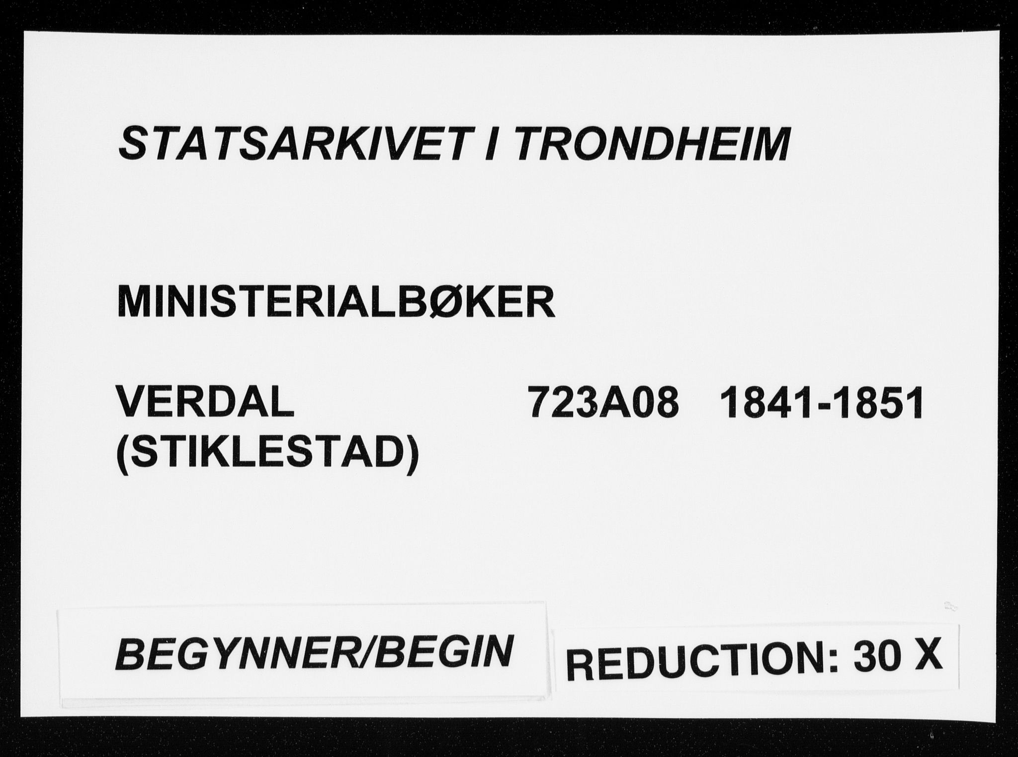 Ministerialprotokoller, klokkerbøker og fødselsregistre - Nord-Trøndelag, SAT/A-1458/723/L0239: Ministerialbok nr. 723A08, 1841-1851
