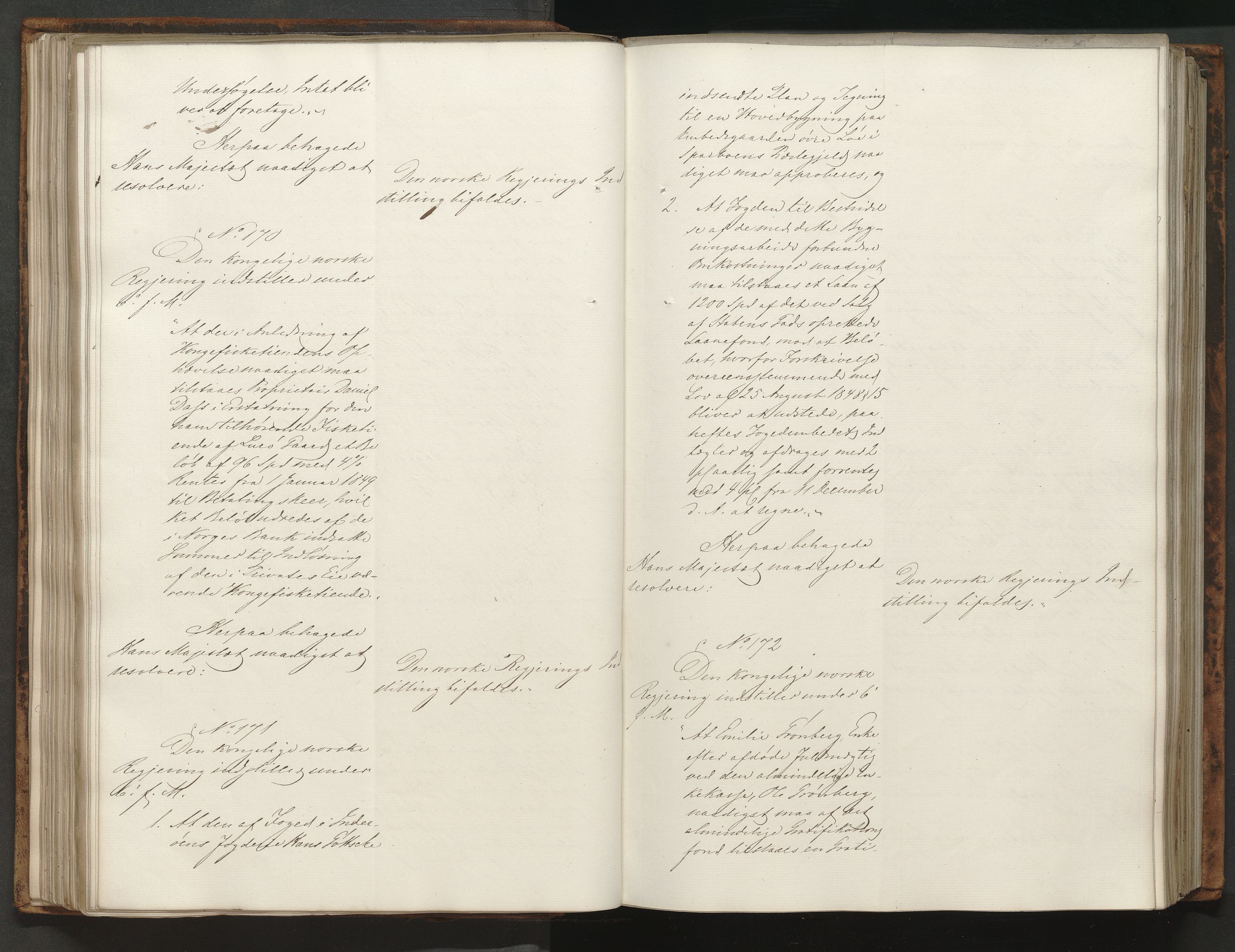 Statsrådssekretariatet, AV/RA-S-1001/A/Ab/L0071: Kgl. res. nr. 1-632, 1. halvår, 1850