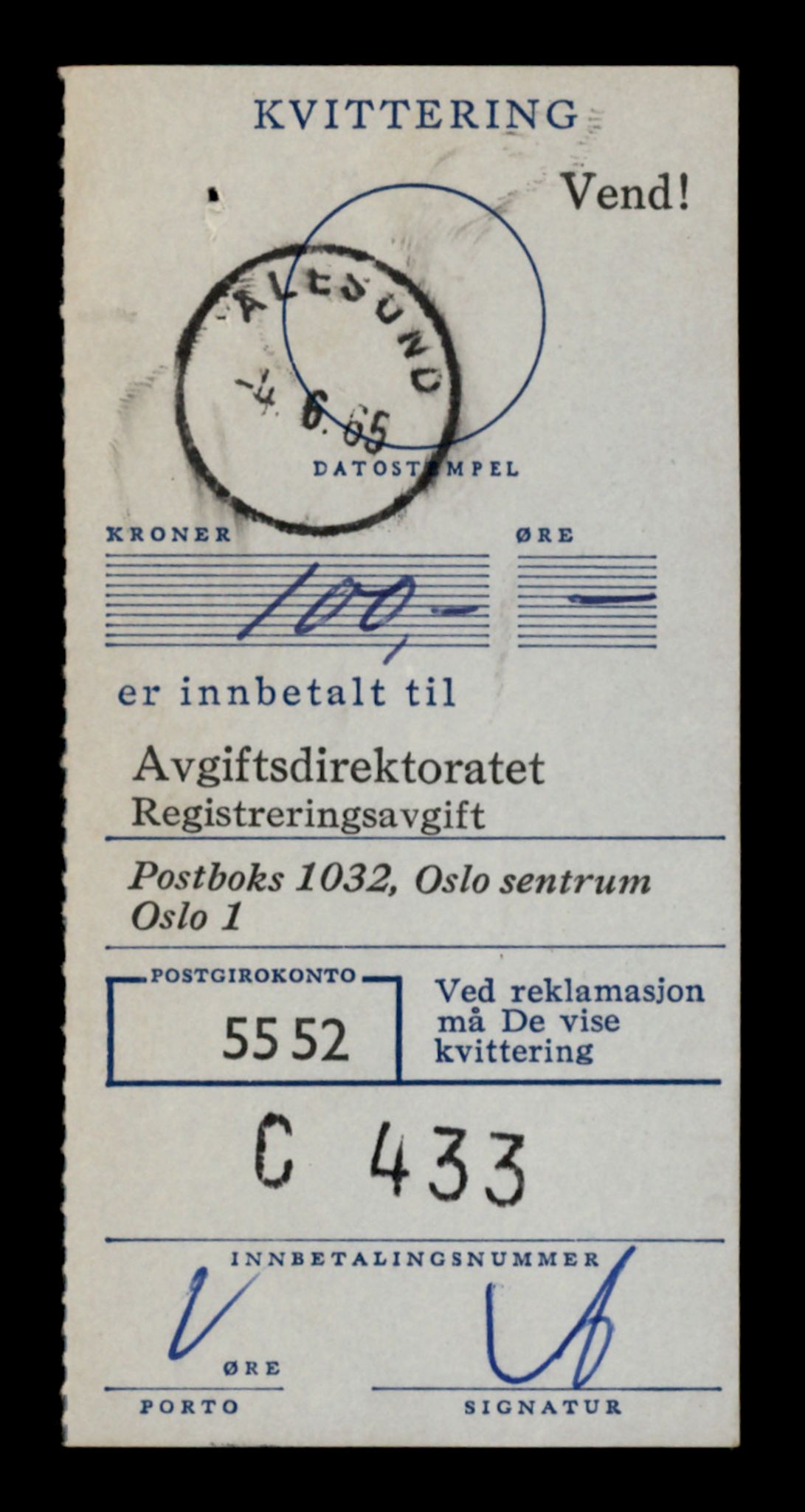 Møre og Romsdal vegkontor - Ålesund trafikkstasjon, SAT/A-4099/F/Fe/L0013: Registreringskort for kjøretøy T 1451 - T 1564, 1927-1998, s. 477