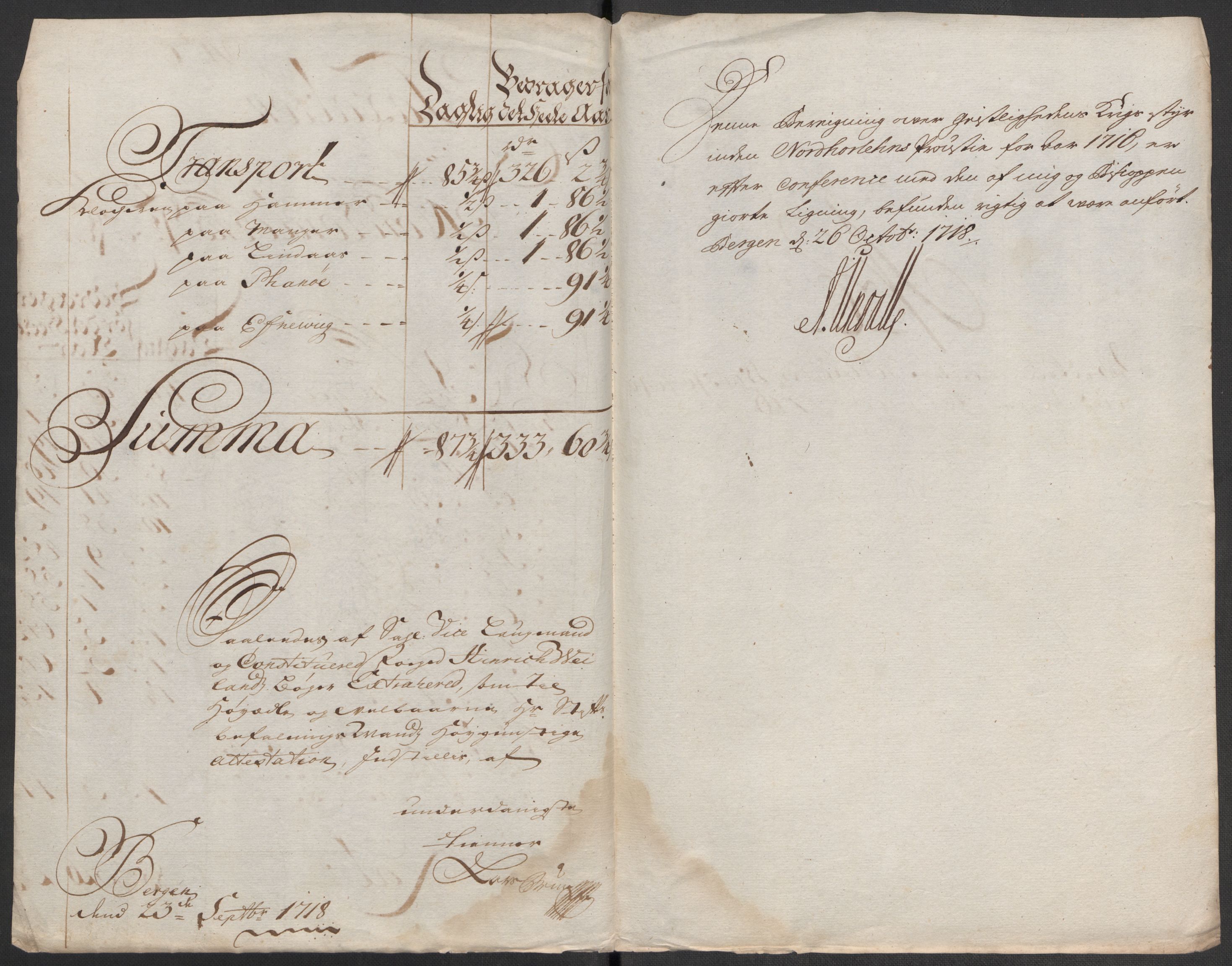 Rentekammeret inntil 1814, Reviderte regnskaper, Fogderegnskap, RA/EA-4092/R51/L3199: Fogderegnskap Nordhordland og Voss, 1716, s. 110