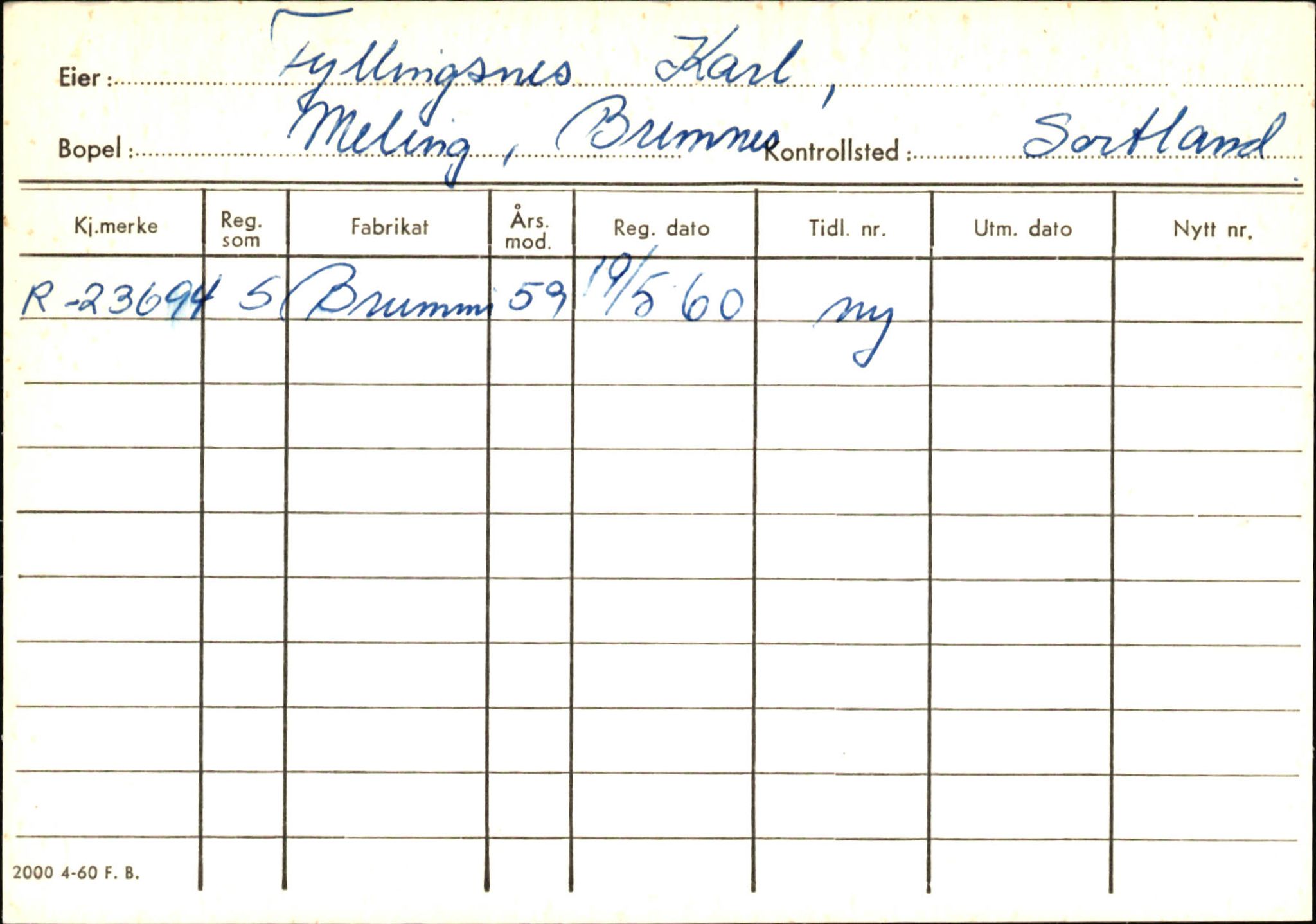 Statens vegvesen, Hordaland vegkontor, AV/SAB-A-5201/2/Ha/L0015: R-eierkort F-G, 1920-1971, s. 115