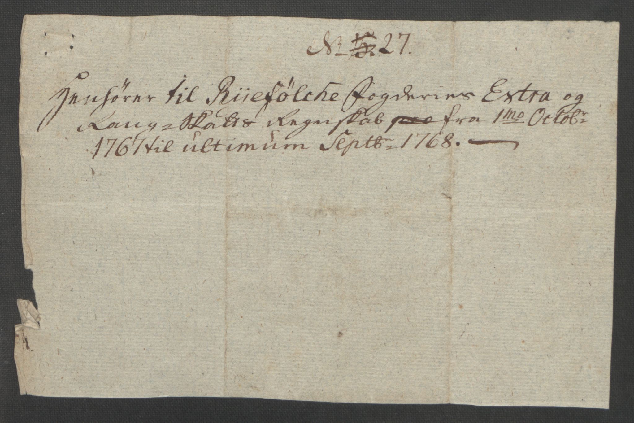 Rentekammeret inntil 1814, Reviderte regnskaper, Fogderegnskap, RA/EA-4092/R47/L2972: Ekstraskatten Ryfylke, 1762-1780, s. 155