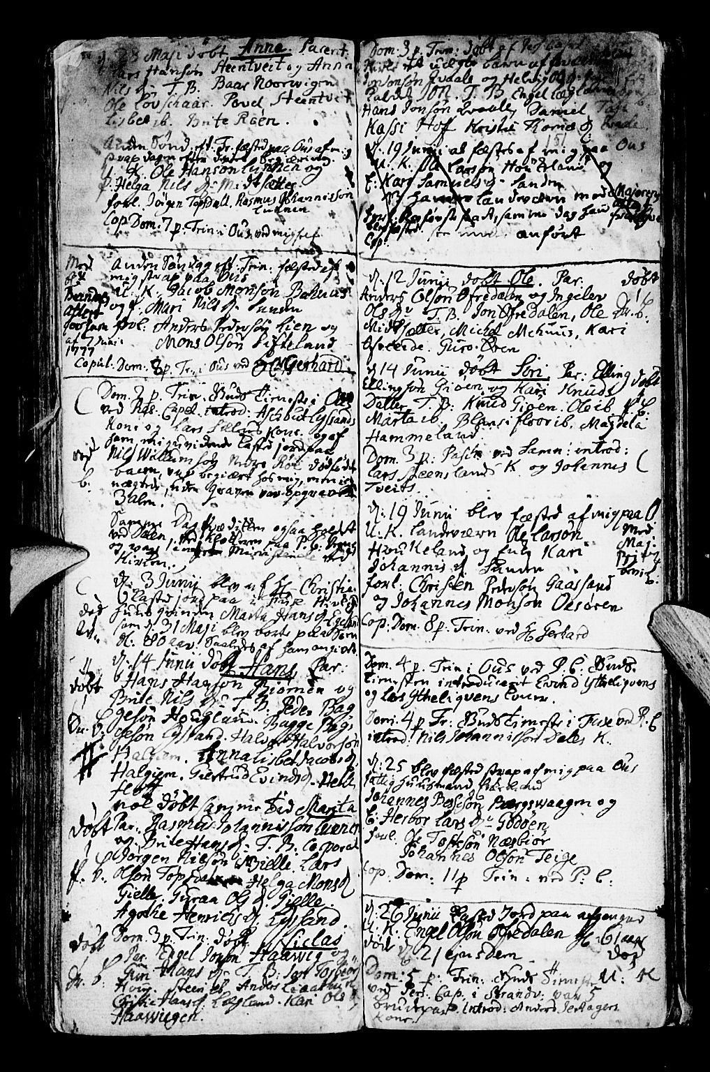 Os sokneprestembete, SAB/A-99929: Ministerialbok nr. A 9, 1766-1779, s. 151