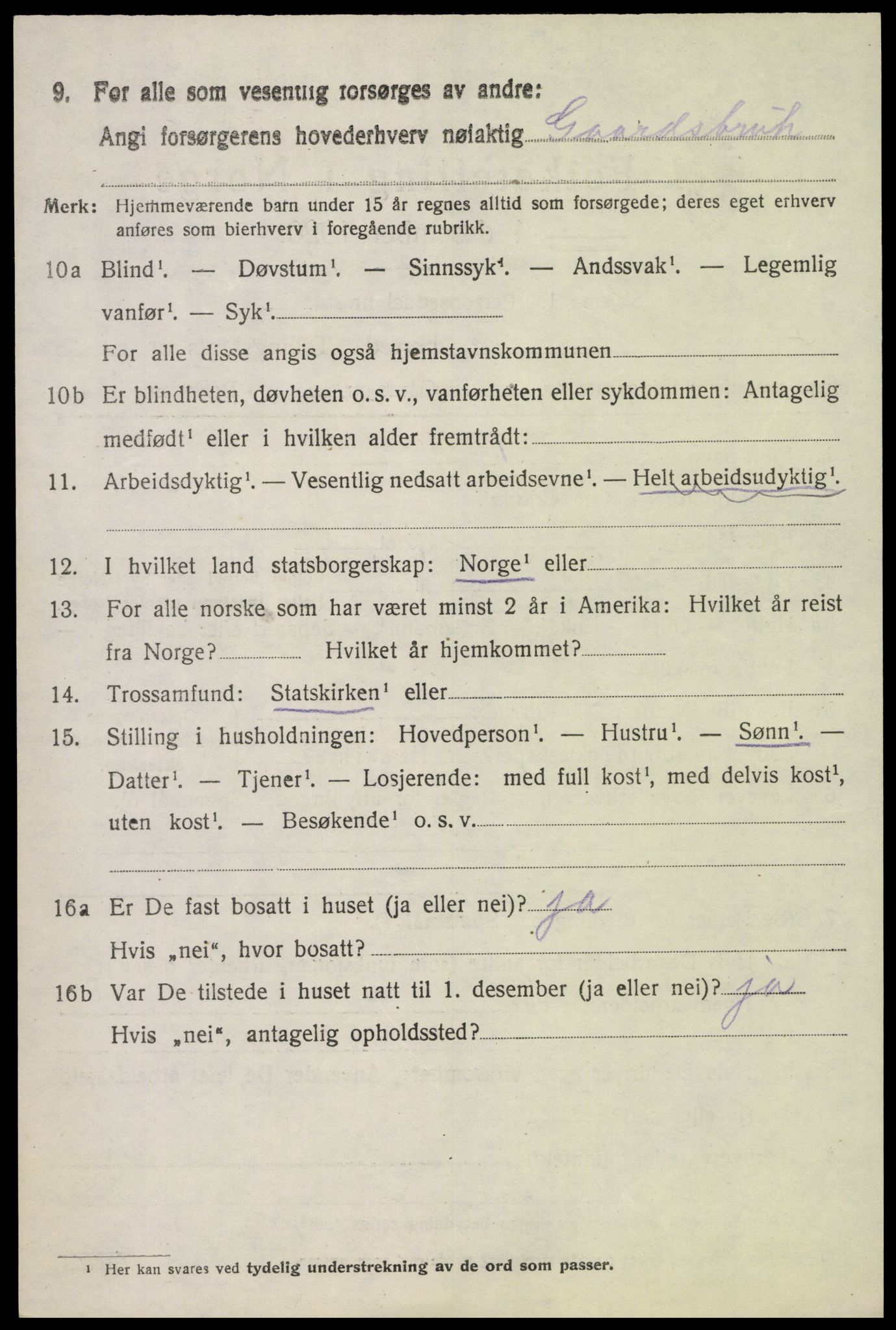 SAH, Folketelling 1920 for 0528 Østre Toten herred, 1920, s. 15877