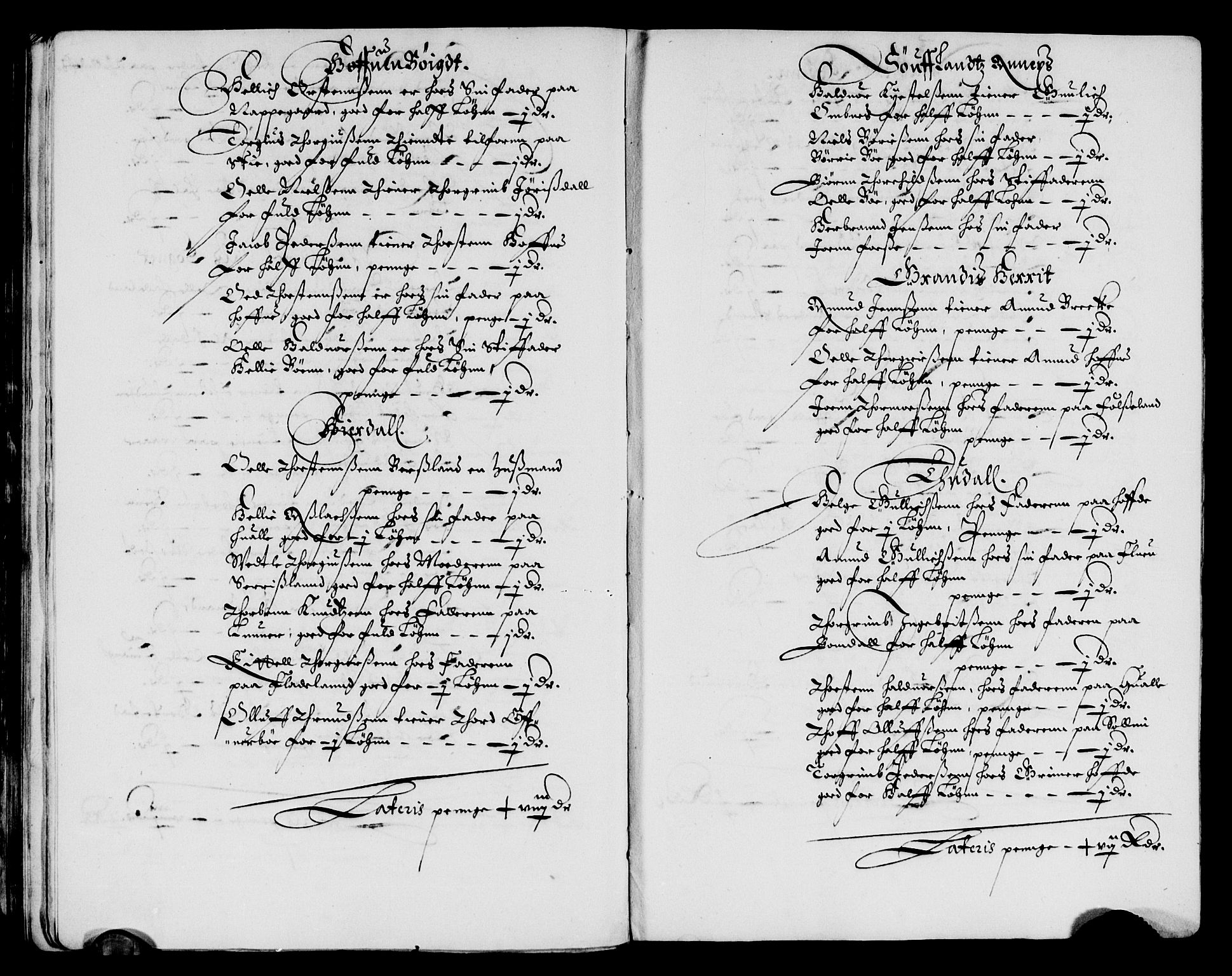 Rentekammeret inntil 1814, Reviderte regnskaper, Lensregnskaper, AV/RA-EA-5023/R/Rb/Rbp/L0036: Bratsberg len, 1649-1651